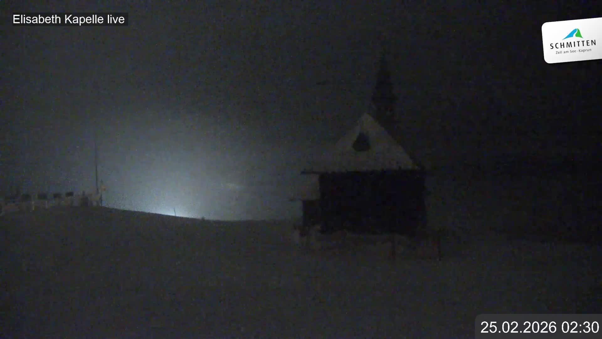 Archiv Foto Webcam Aussicht auf die Schmitten Kapelle