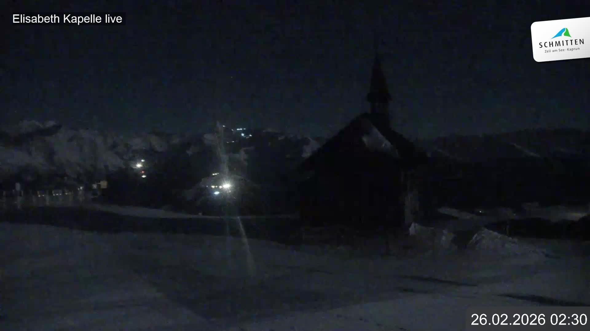 Archived image Webcam View Chapel Schmitten
