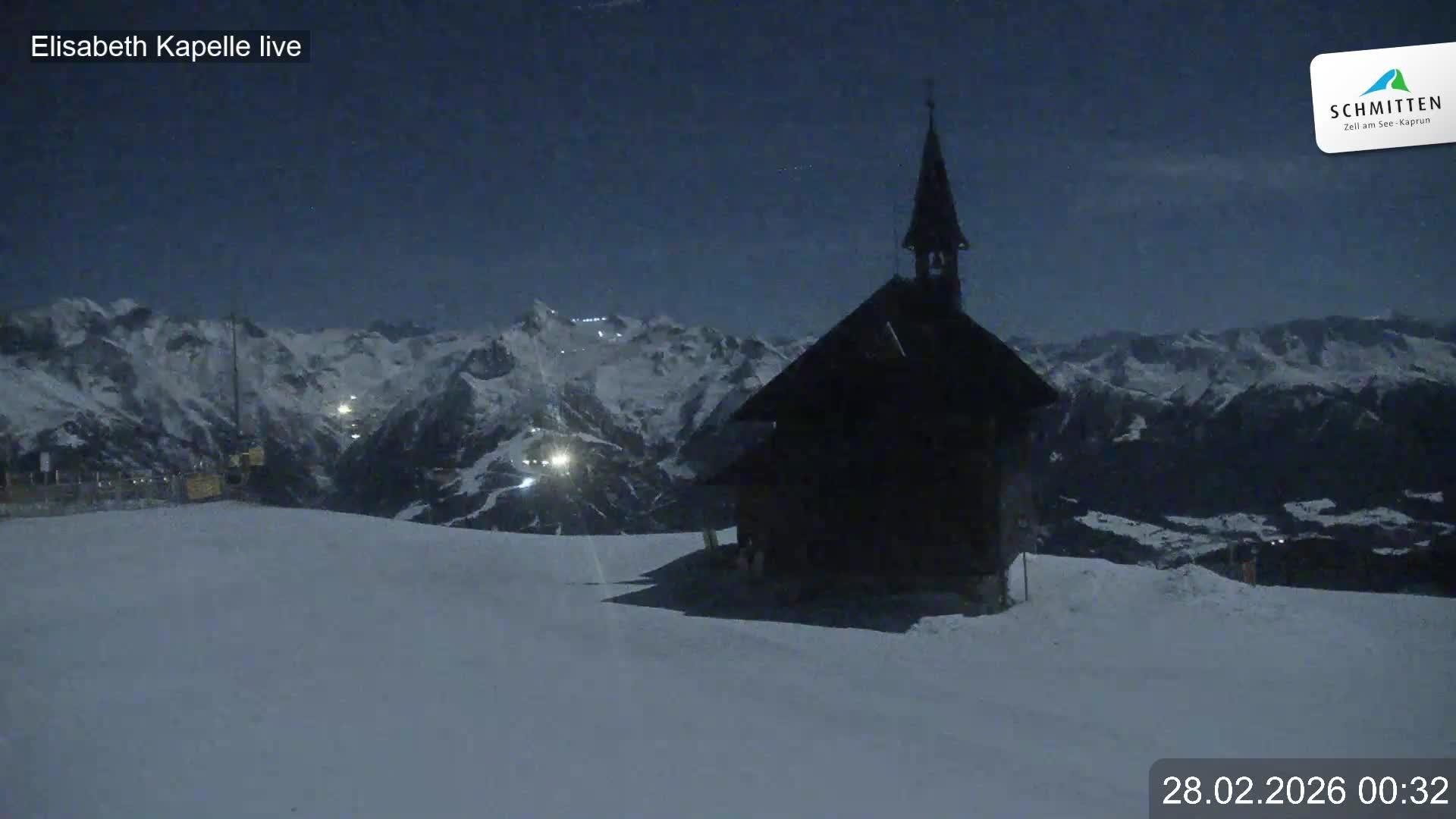 Archived image Webcam View Chapel Schmitten