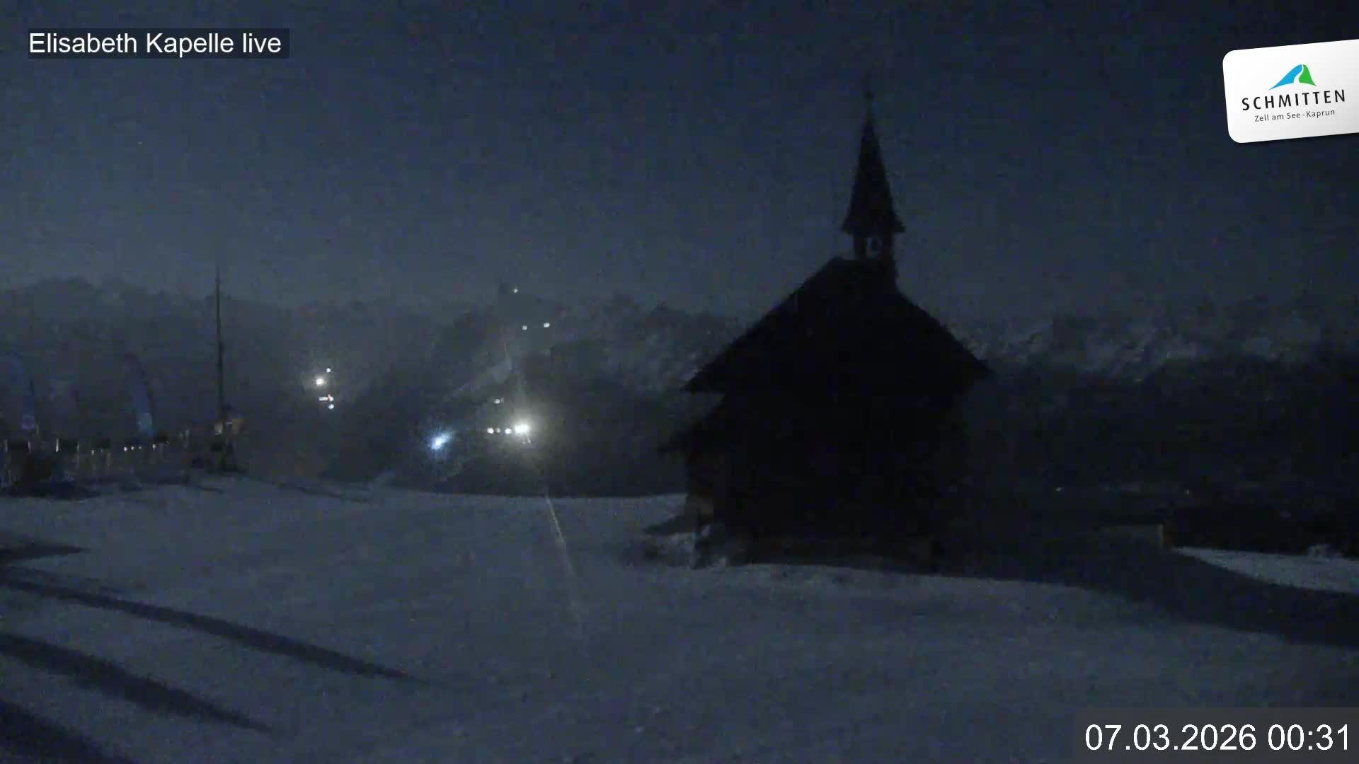 Archived image Webcam View Chapel Schmitten