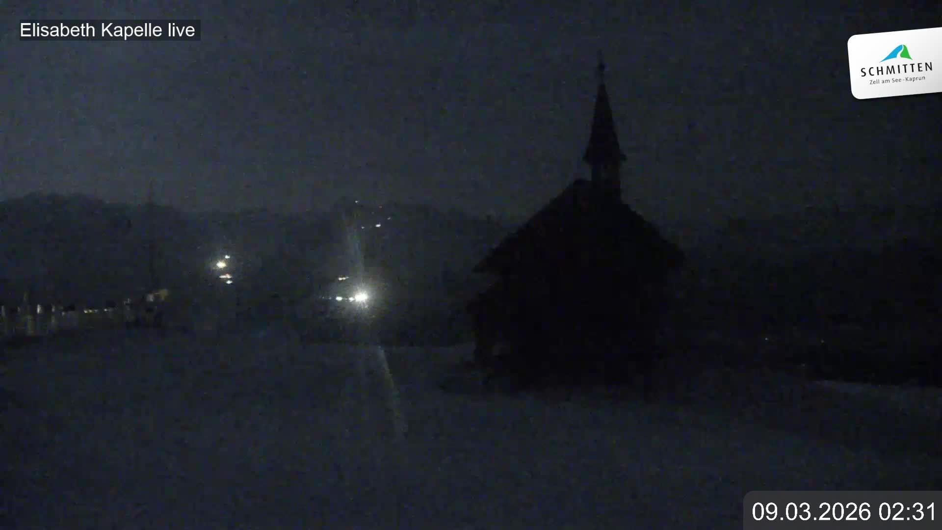 Archiv Foto Webcam Aussicht auf die Schmitten Kapelle