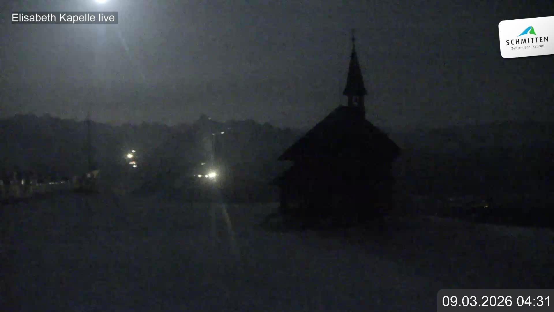 Archiv Foto Webcam Aussicht auf die Schmitten Kapelle