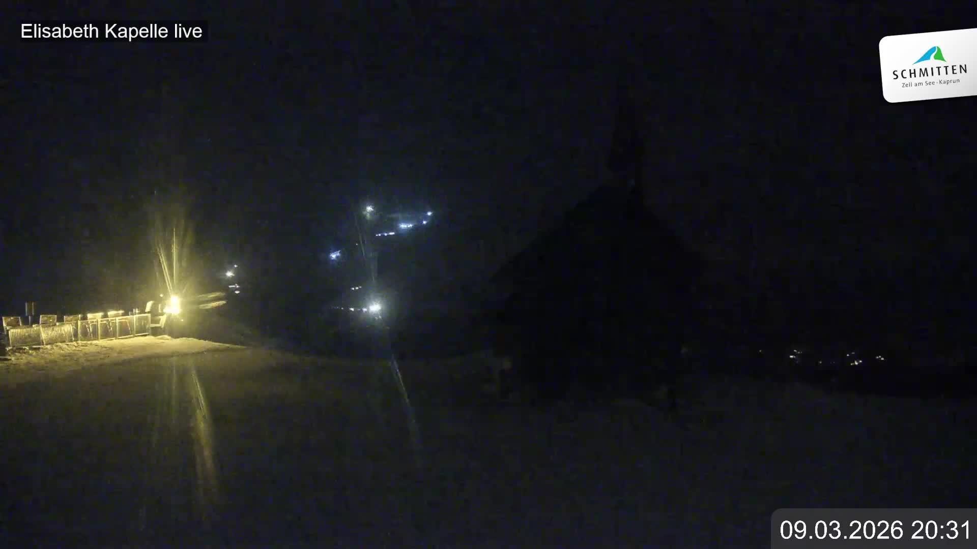 Archiv Foto Webcam Aussicht auf die Schmitten Kapelle