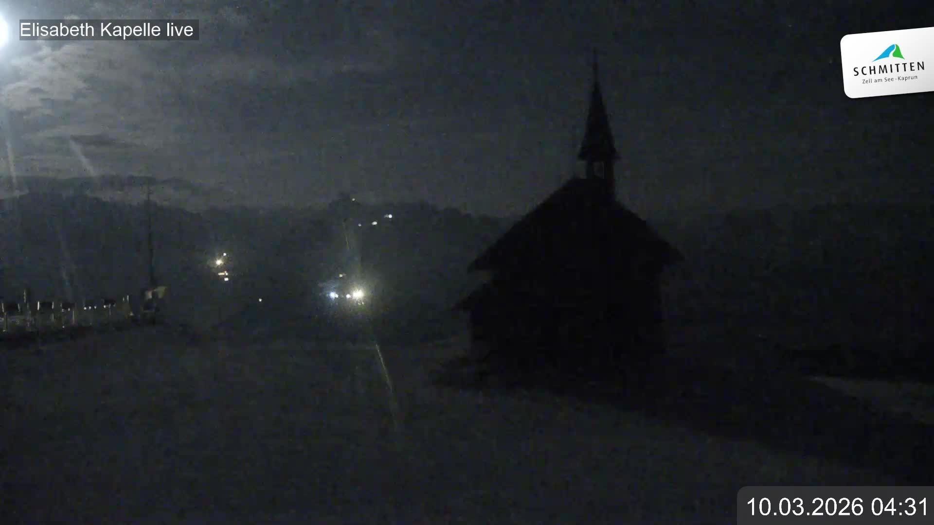 Archiv Foto Webcam Aussicht auf die Schmitten Kapelle