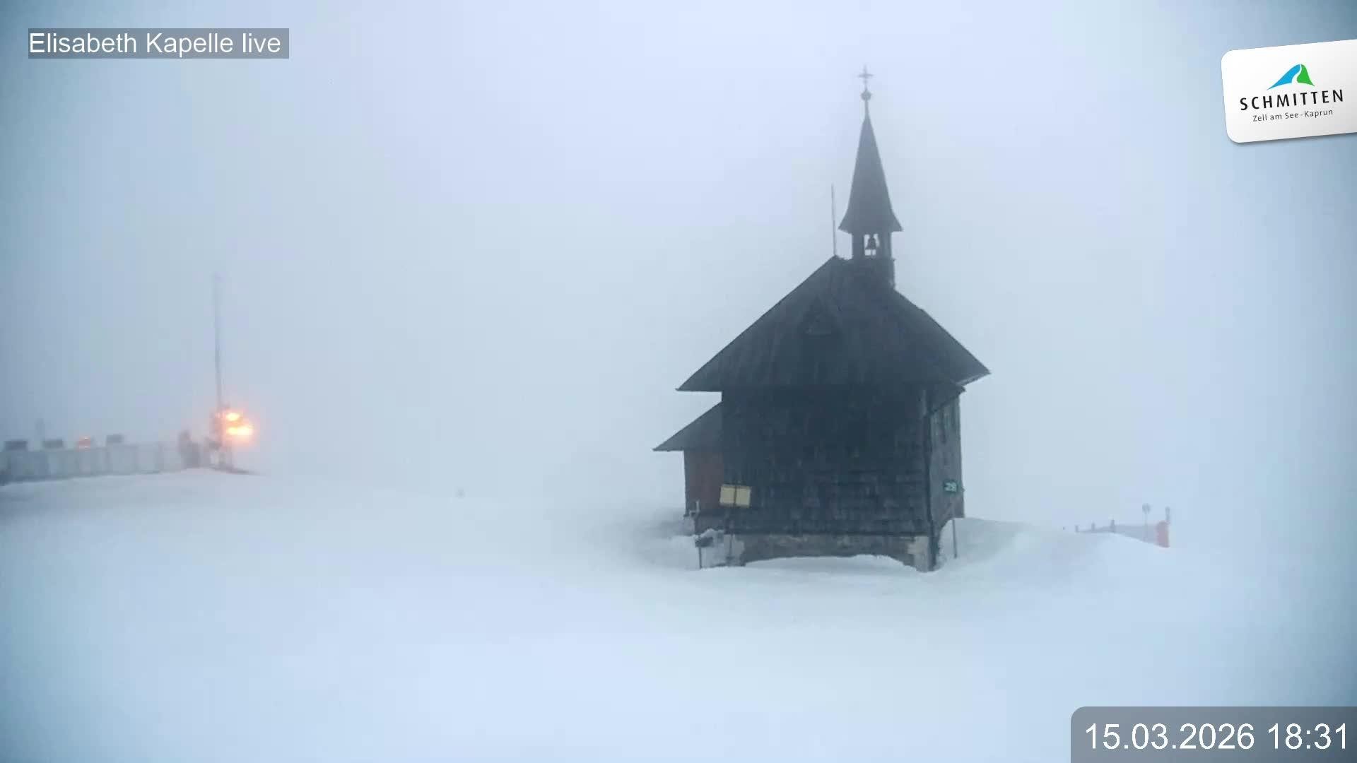 Archiv Foto Webcam Aussicht auf die Schmitten Kapelle