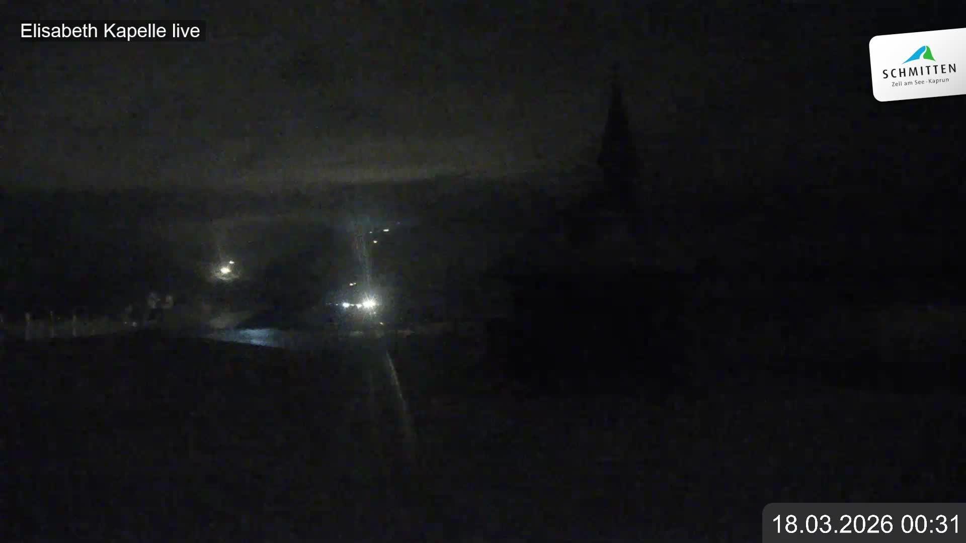 Archiv Foto Webcam Aussicht auf die Schmitten Kapelle