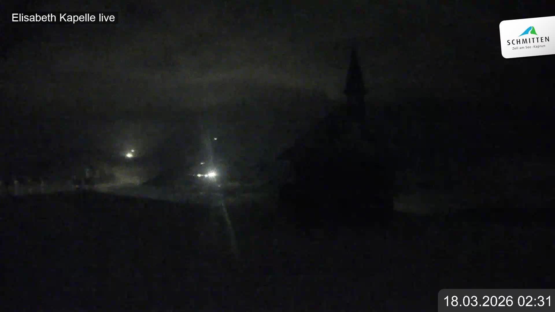 Archiv Foto Webcam Aussicht auf die Schmitten Kapelle