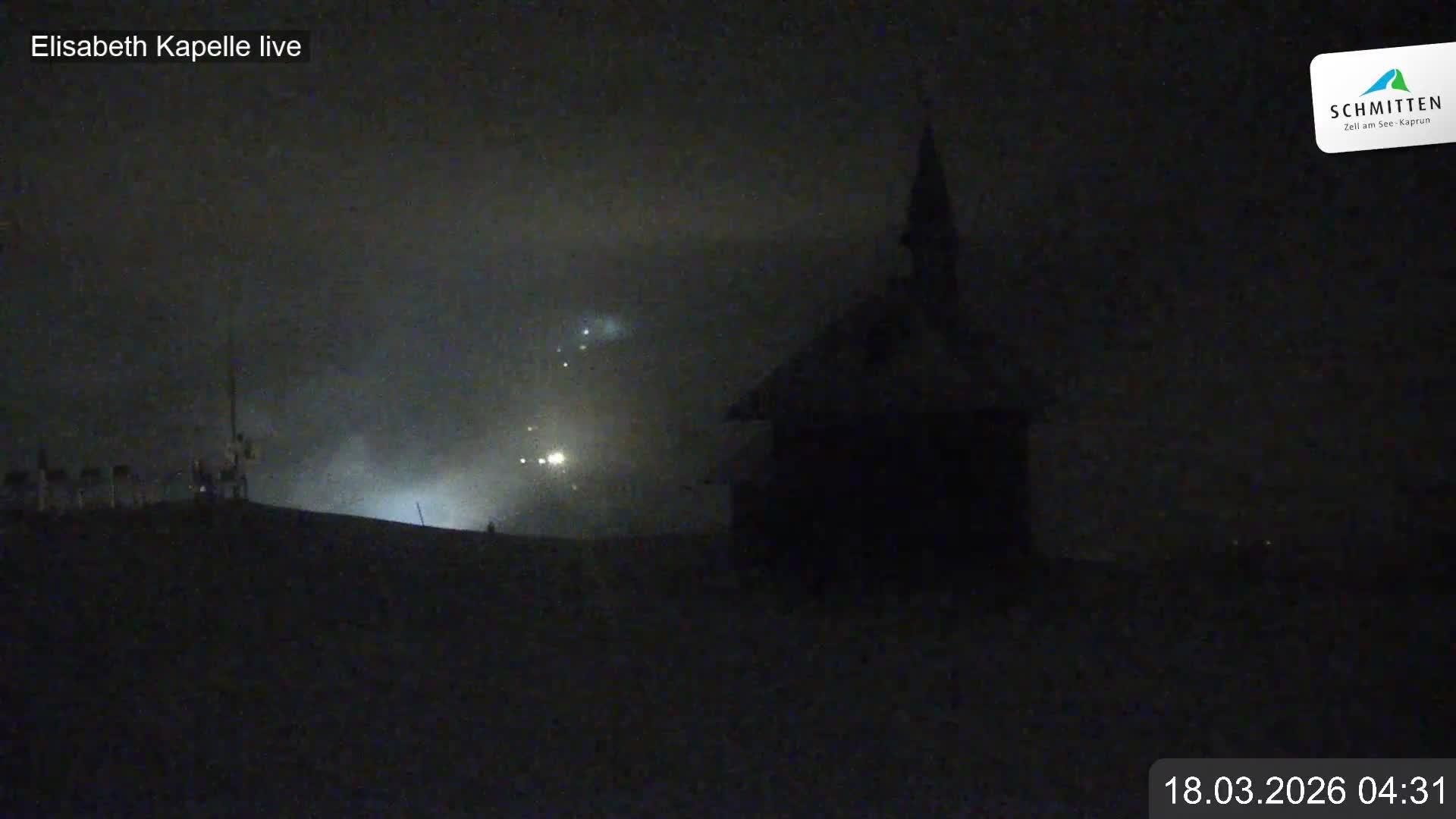 Archiv Foto Webcam Aussicht auf die Schmitten Kapelle