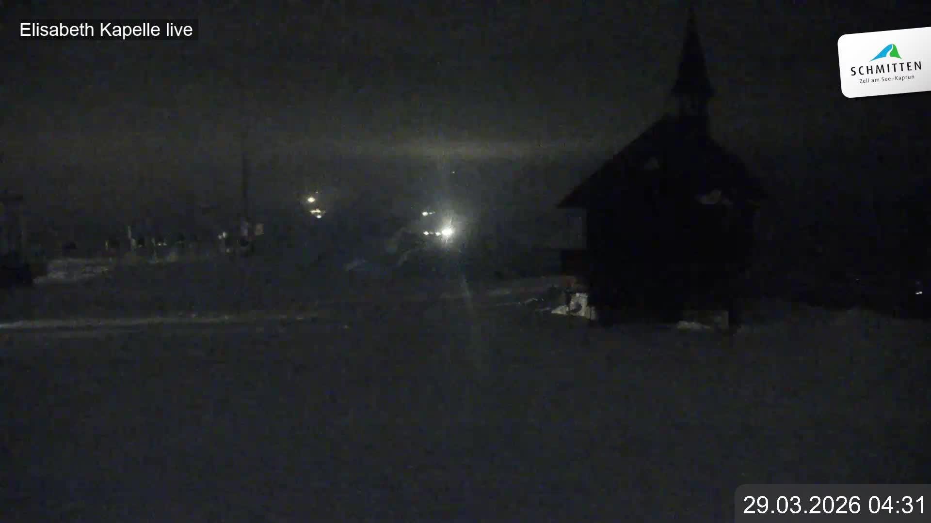 Archived image Webcam View Chapel Schmitten