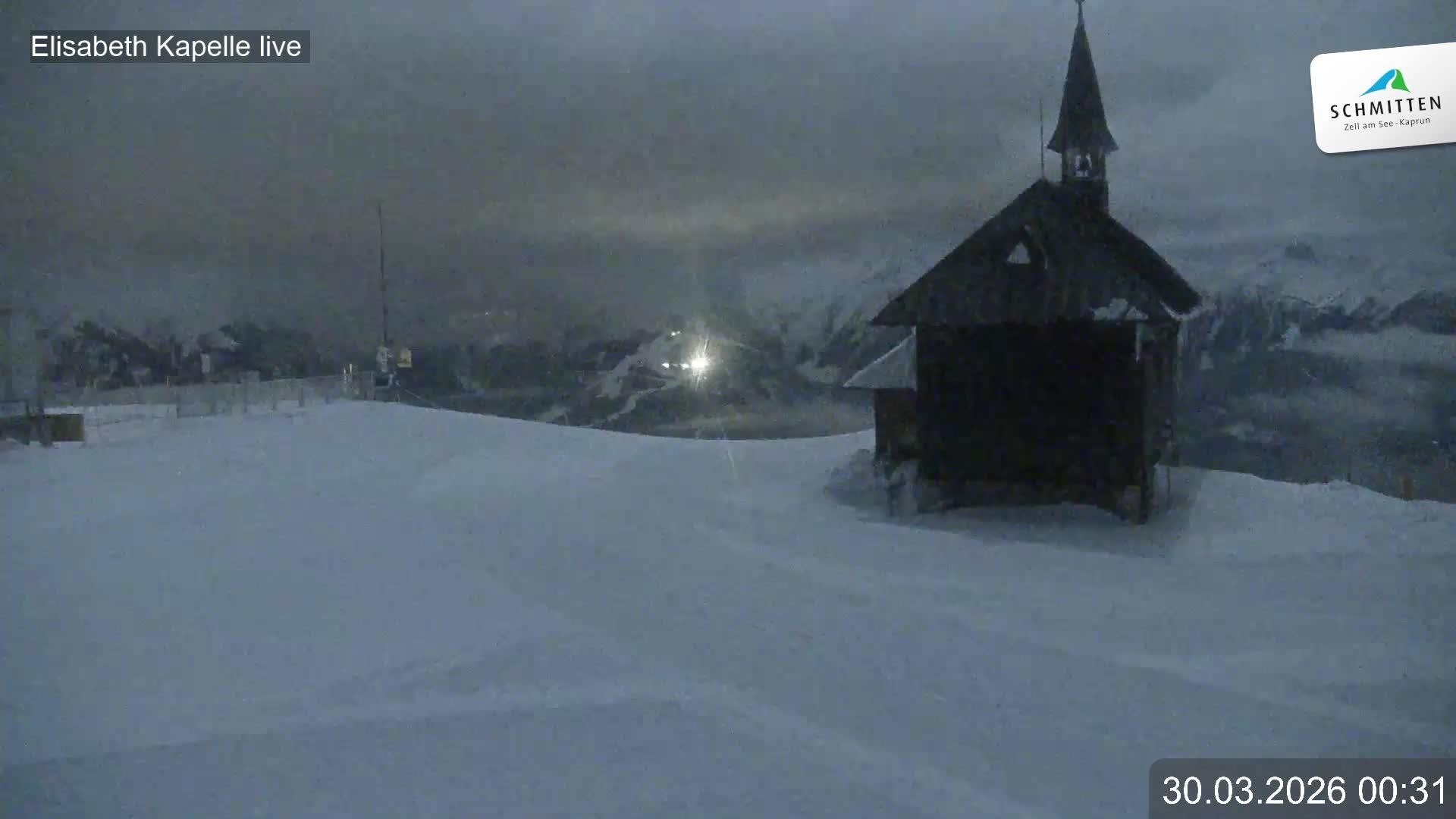 Archiv Foto Webcam Aussicht auf die Schmitten Kapelle