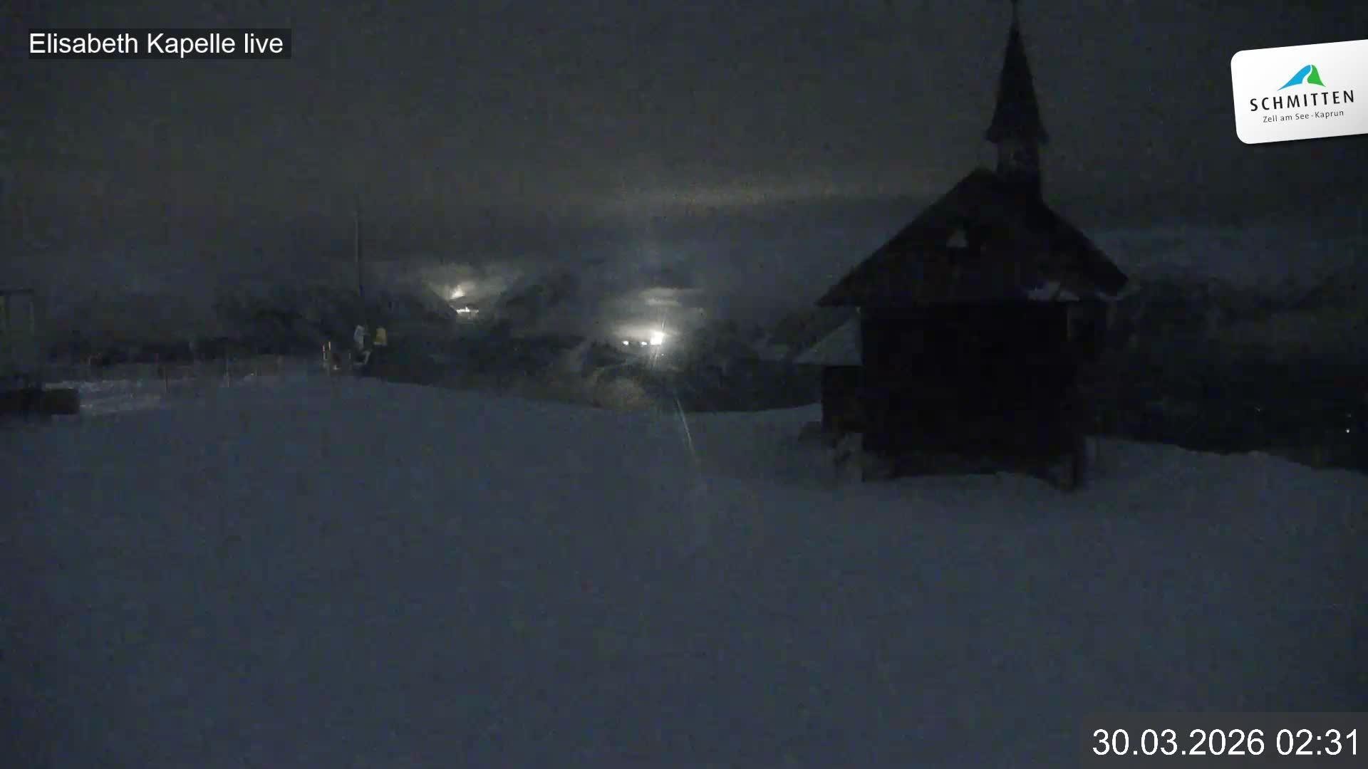 Archiv Foto Webcam Aussicht auf die Schmitten Kapelle