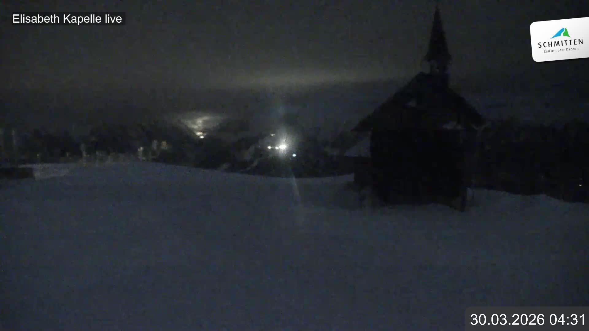 Archiv Foto Webcam Aussicht auf die Schmitten Kapelle