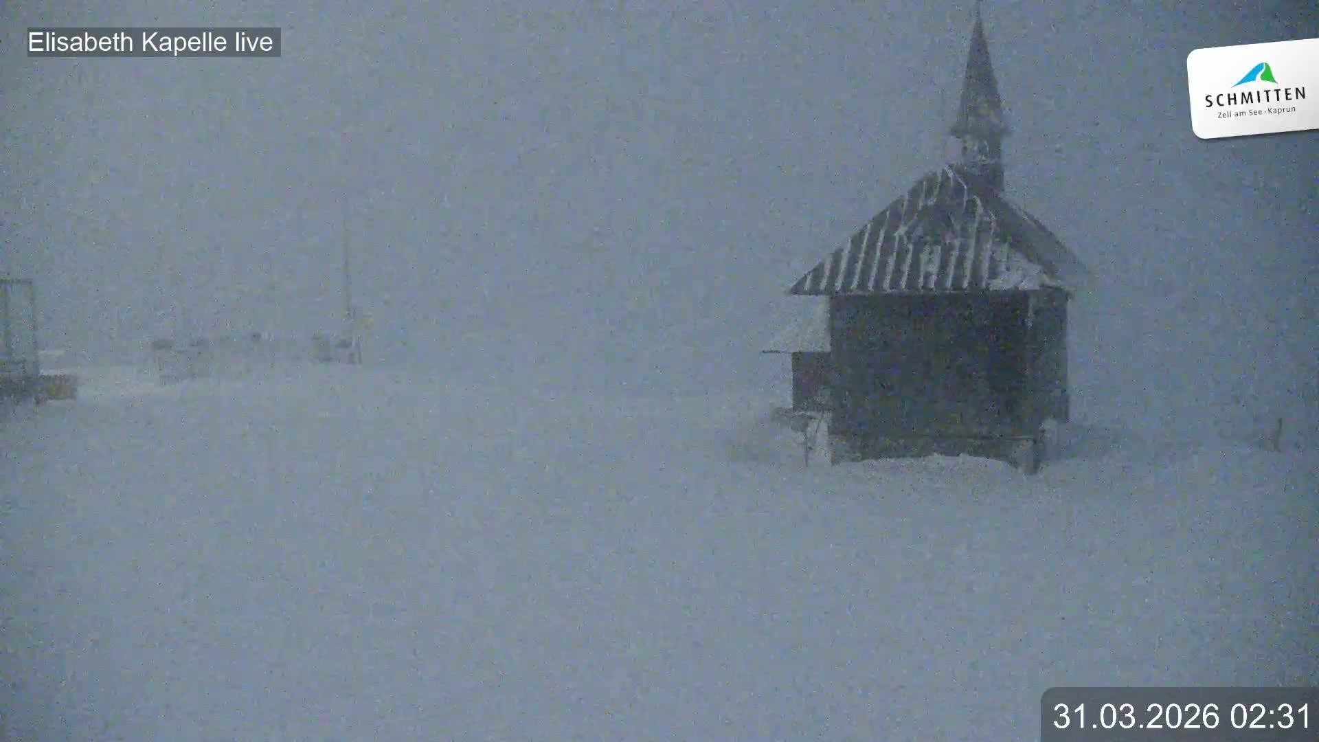 Archiv Foto Webcam Aussicht auf die Schmitten Kapelle