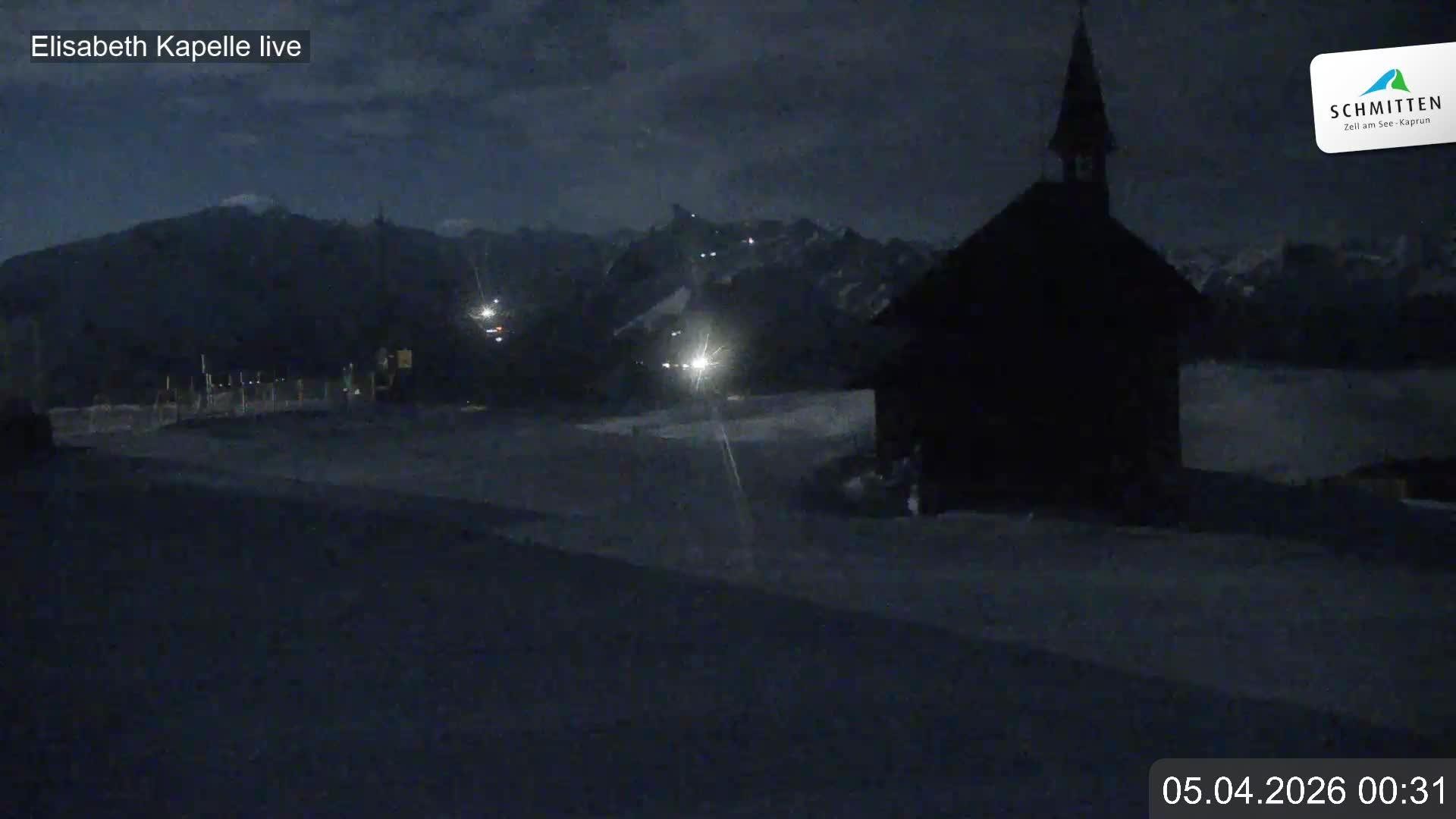 Archiv Foto Webcam Aussicht auf die Schmitten Kapelle