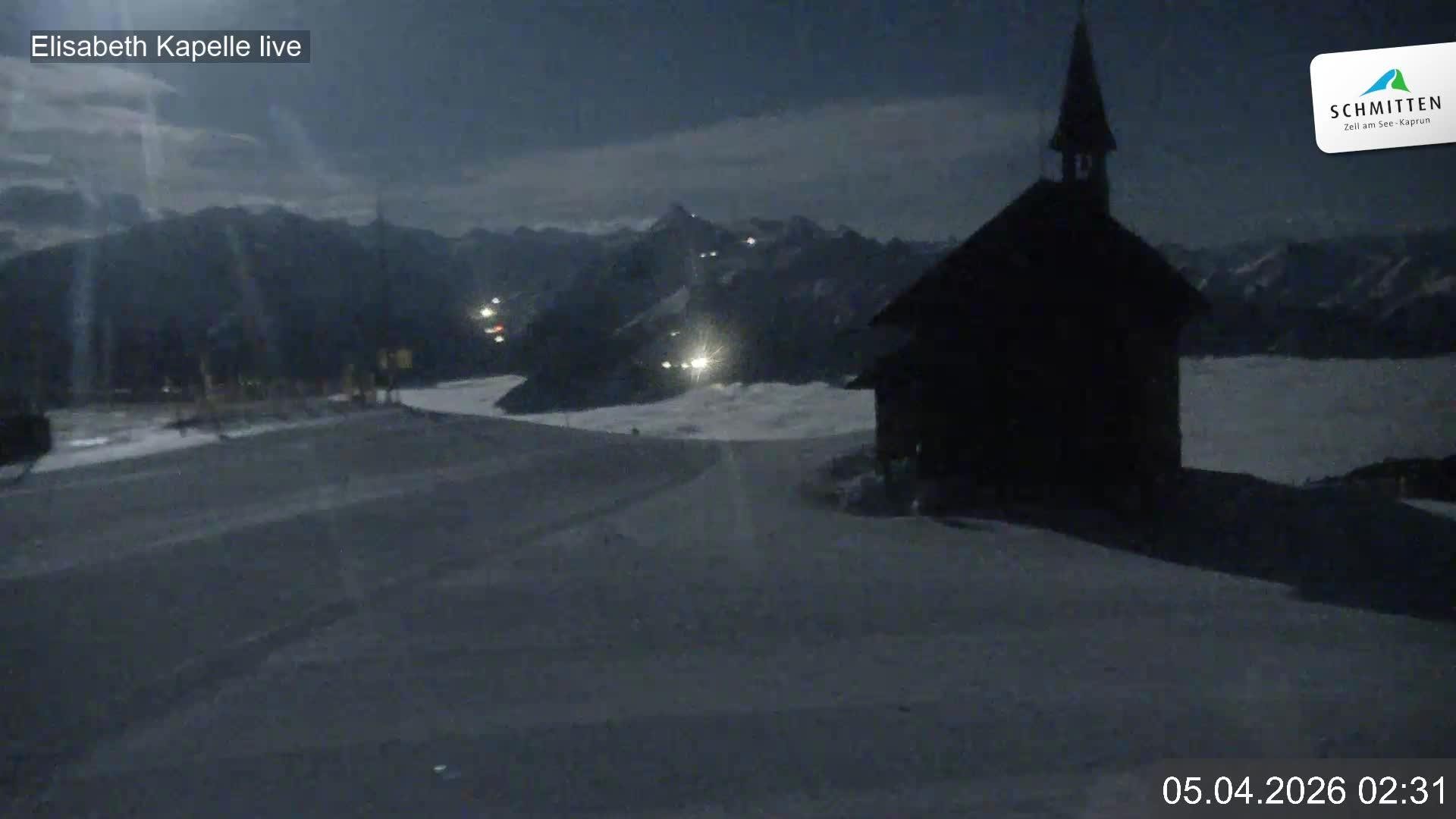 Archiv Foto Webcam Aussicht auf die Schmitten Kapelle