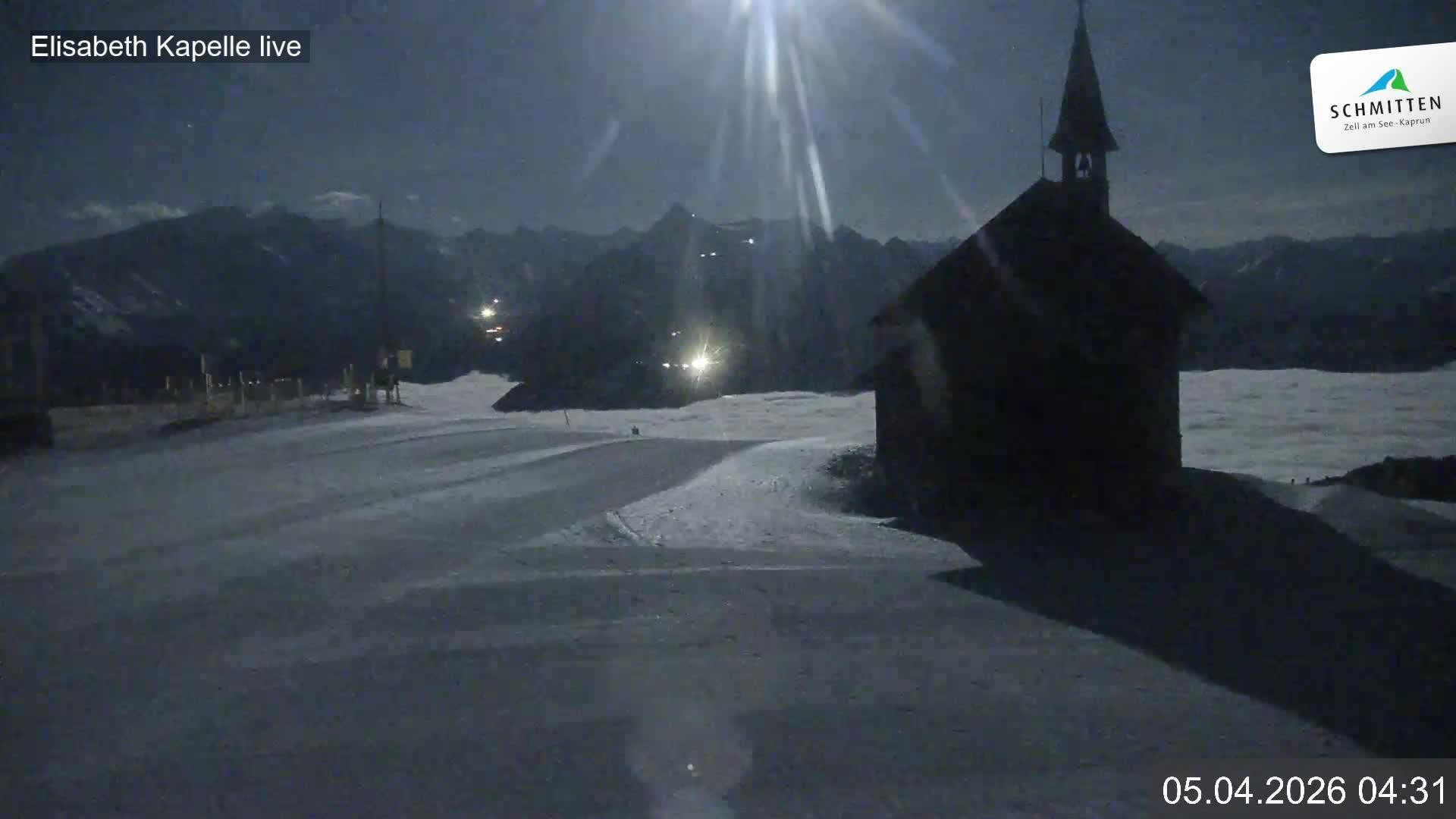 Archiv Foto Webcam Aussicht auf die Schmitten Kapelle