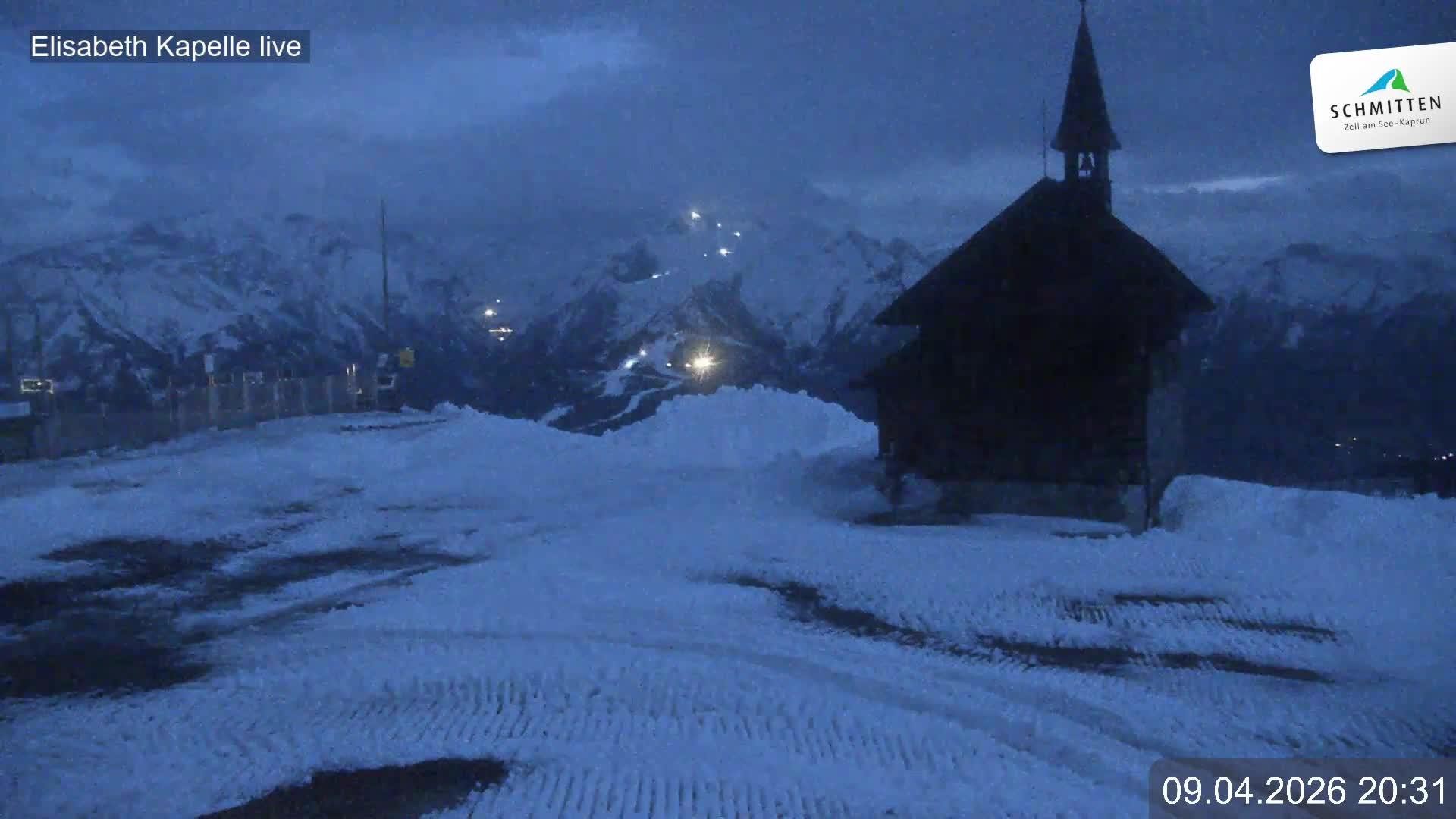 Archiv Foto Webcam Aussicht auf die Schmitten Kapelle