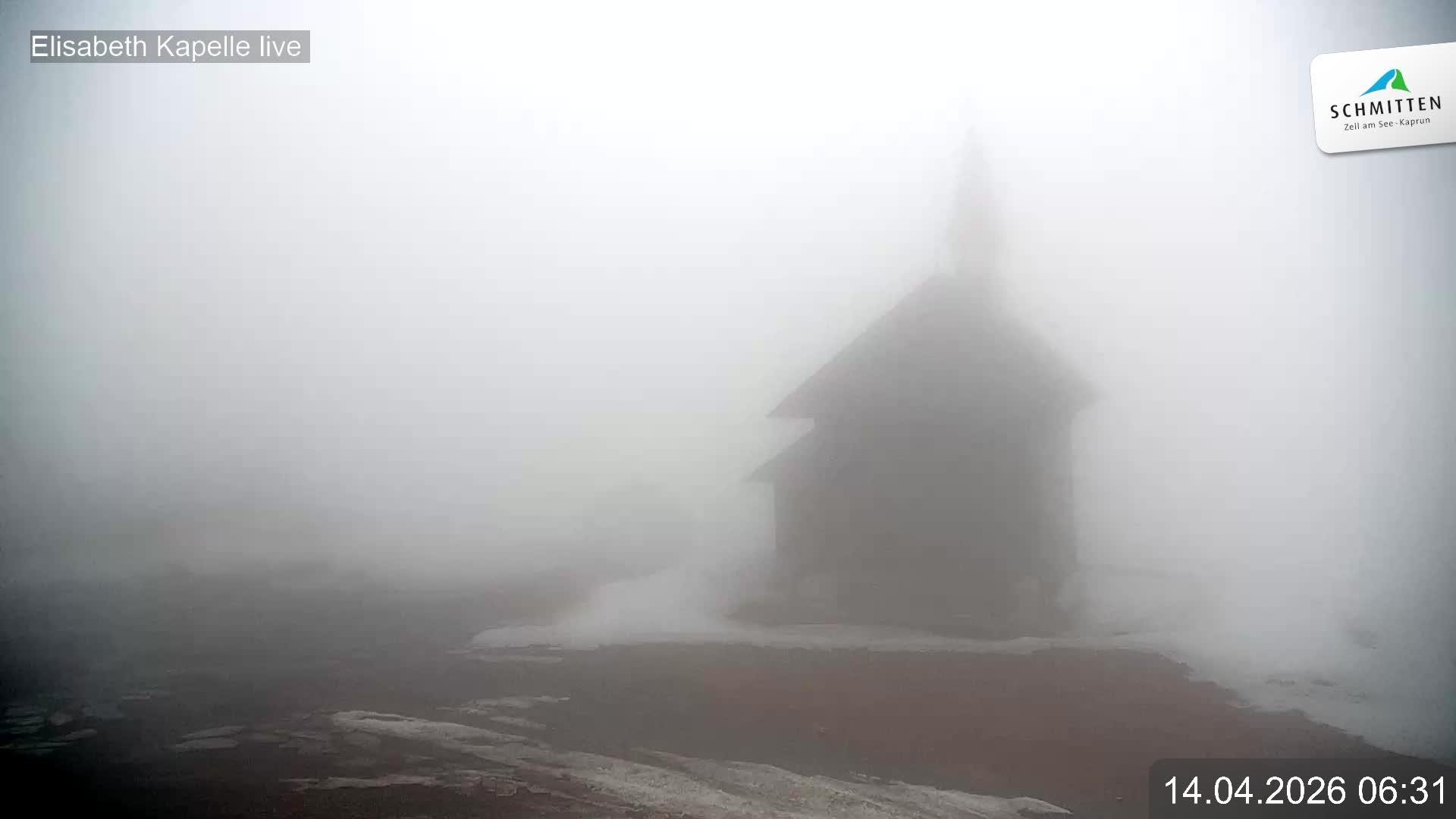 Archiv Foto Webcam Aussicht auf die Schmitten Kapelle