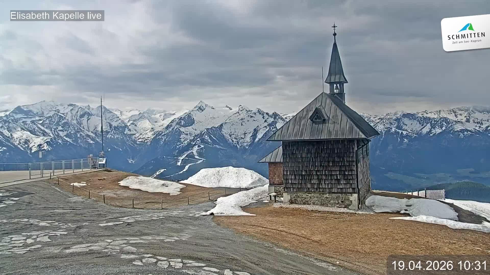 Archived image Webcam View Chapel Schmitten