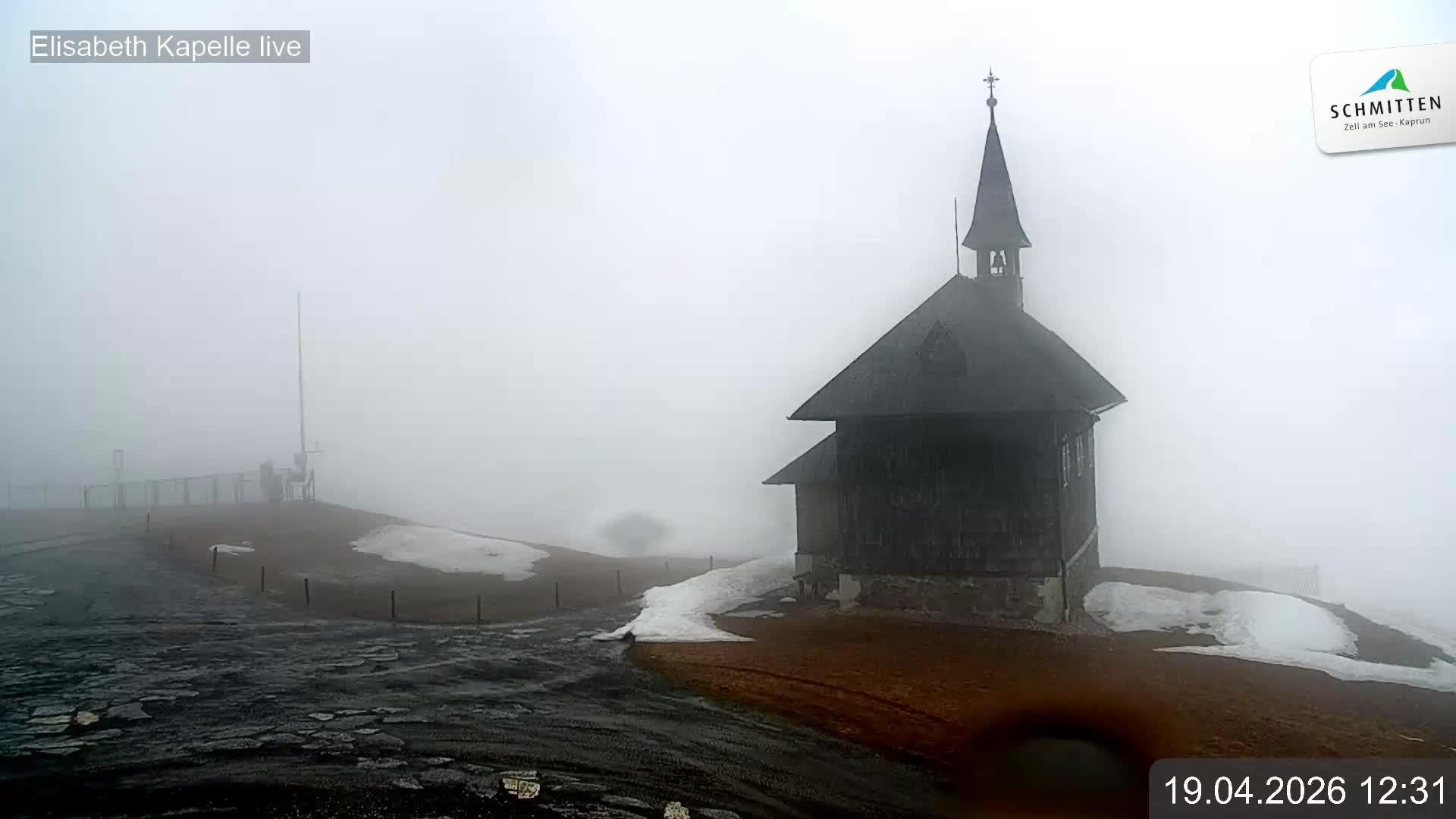 Archived image Webcam View Chapel Schmitten