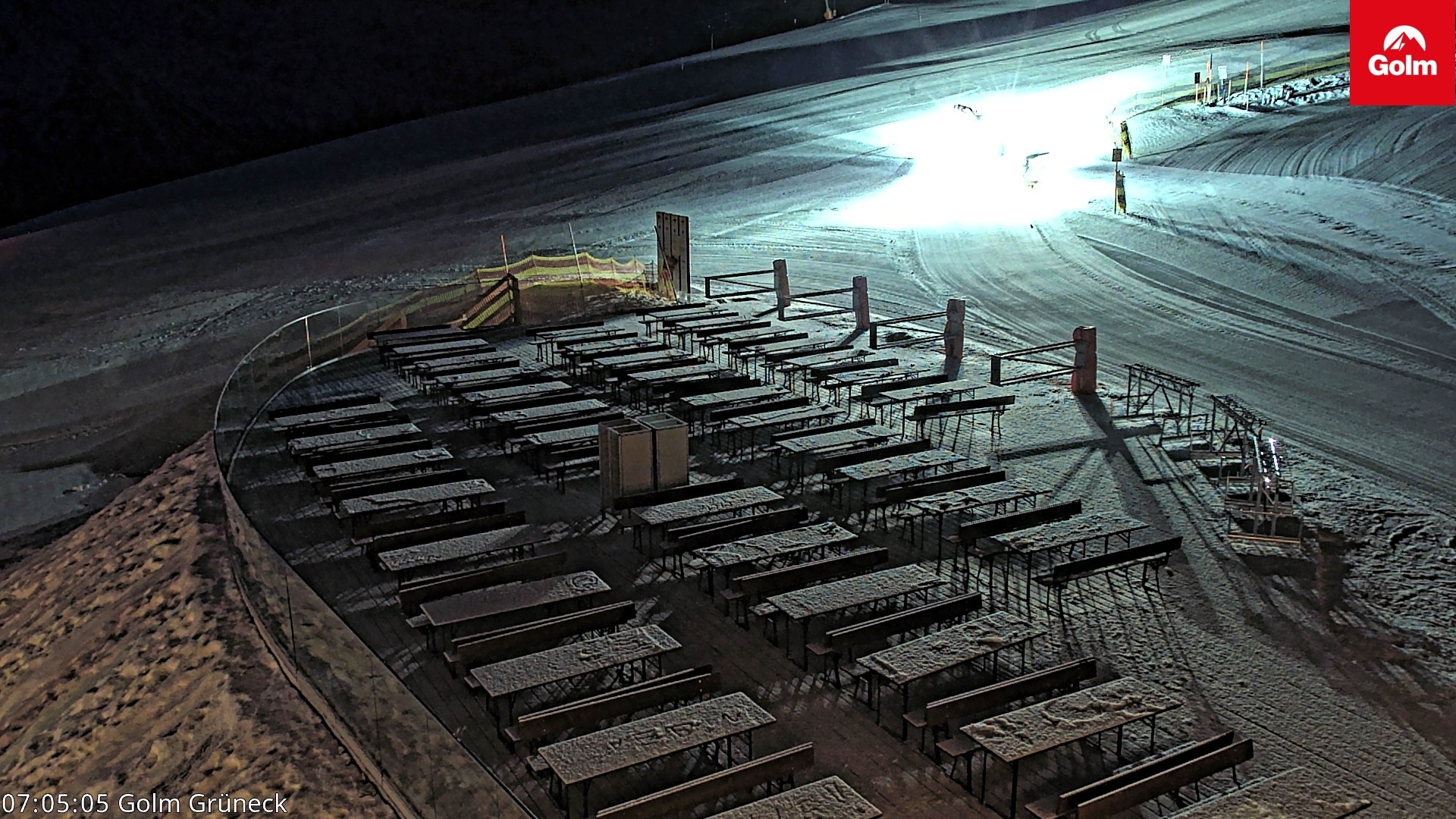 Archiv Foto Webcam Blick vom Golm auf die Tschaggunser Mittagsspitze