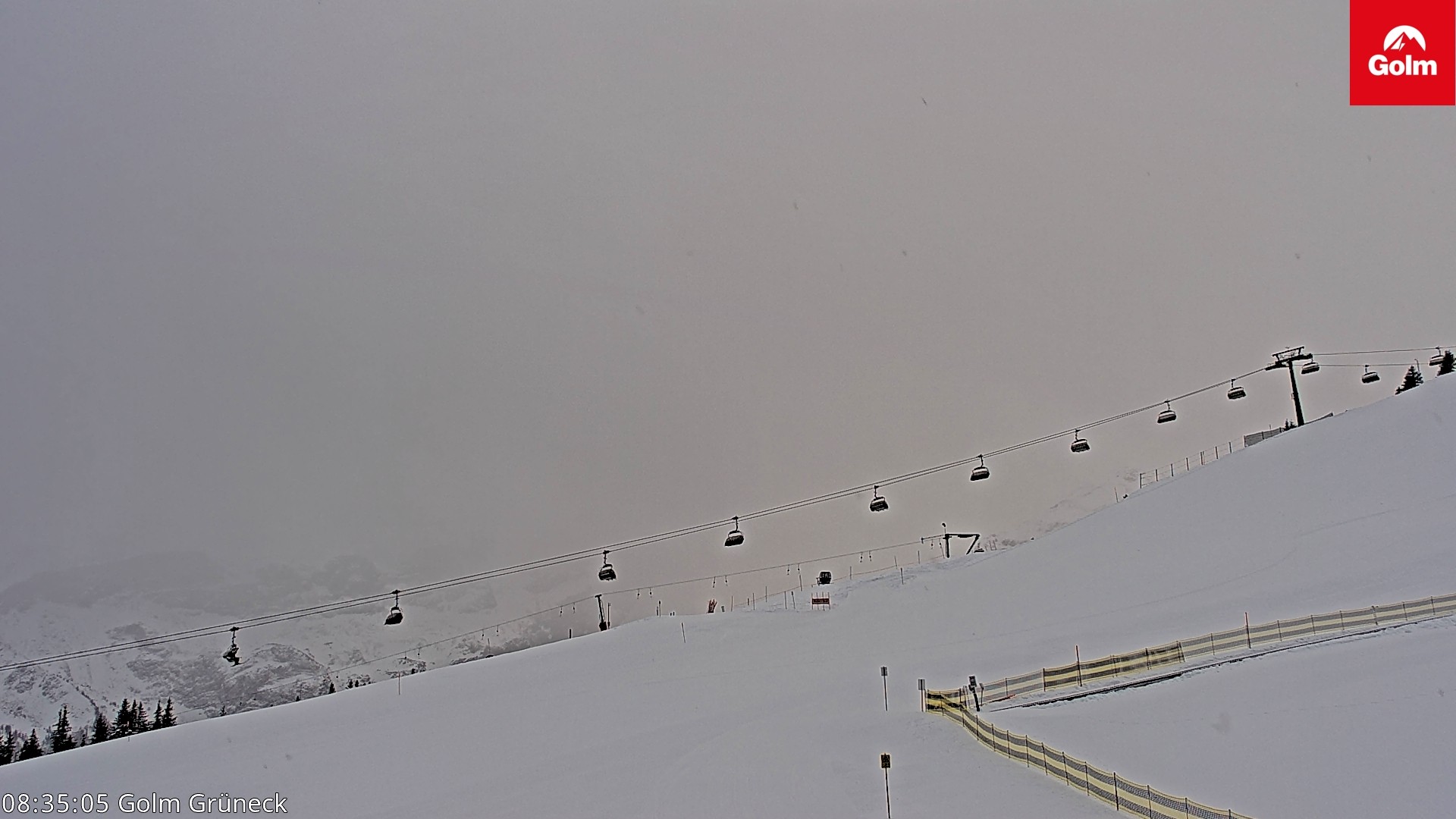 Archiv Foto Webcam Blick vom Golm auf die Tschaggunser Mittagsspitze