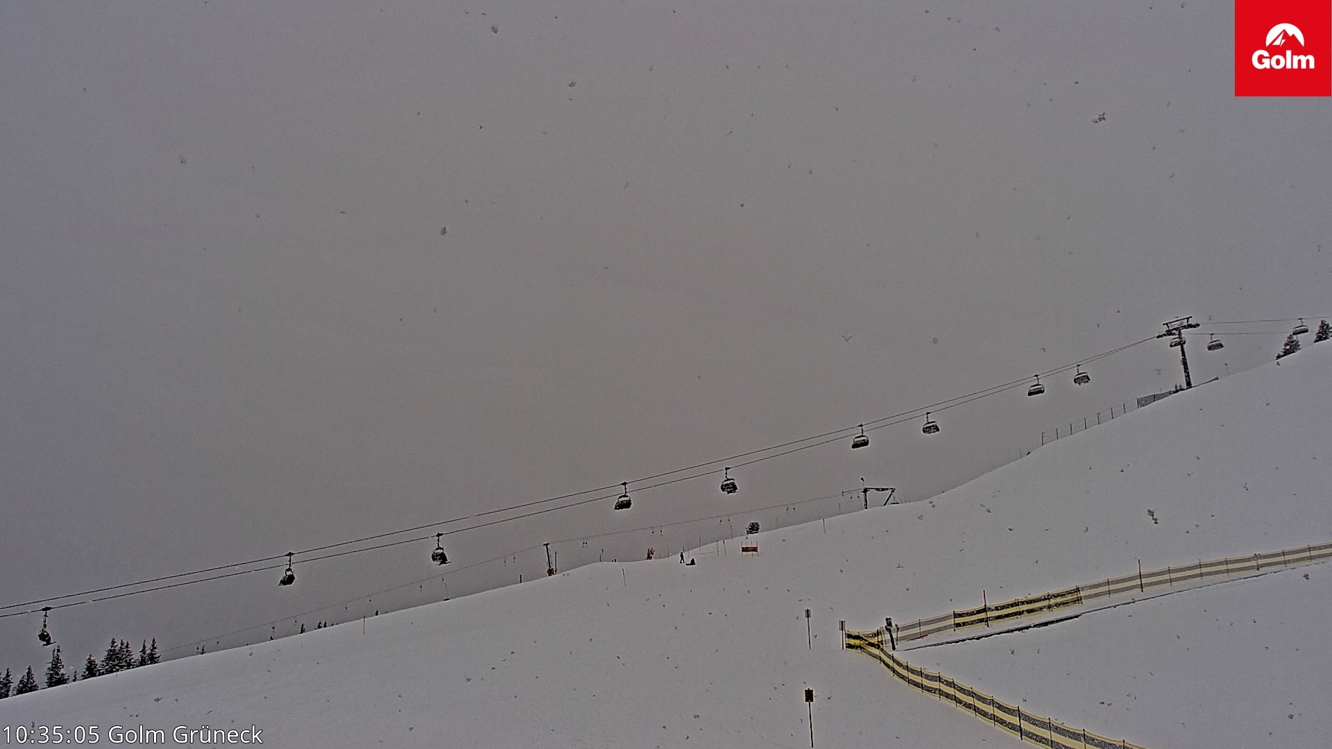 Archiv Foto Webcam Blick vom Golm auf die Tschaggunser Mittagsspitze