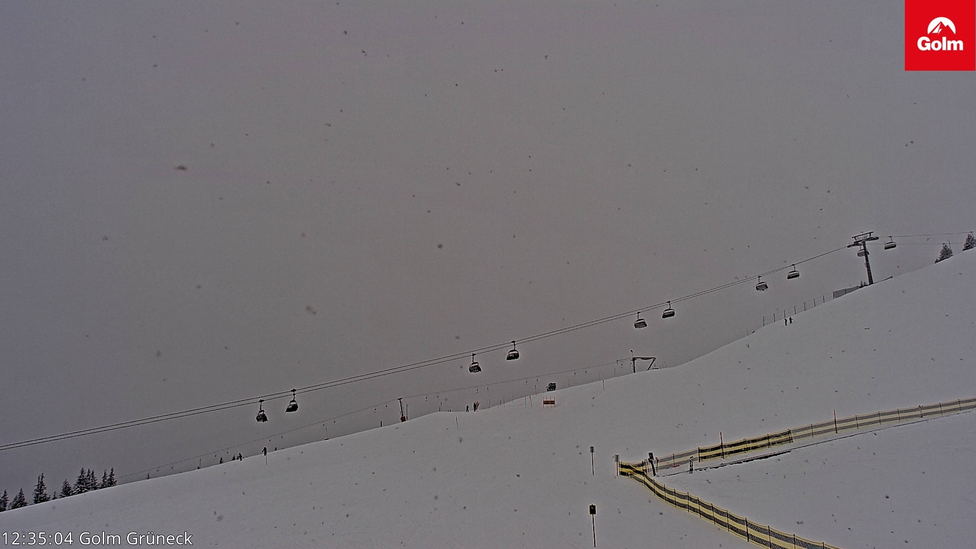 Archiv Foto Webcam Blick vom Golm auf die Tschaggunser Mittagsspitze