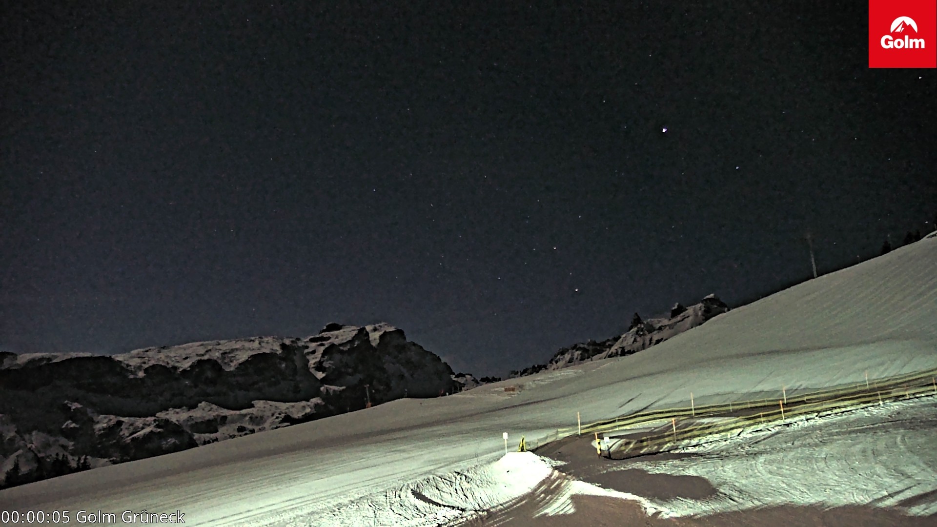 Archiv Foto Webcam Blick vom Golm auf die Tschaggunser Mittagsspitze