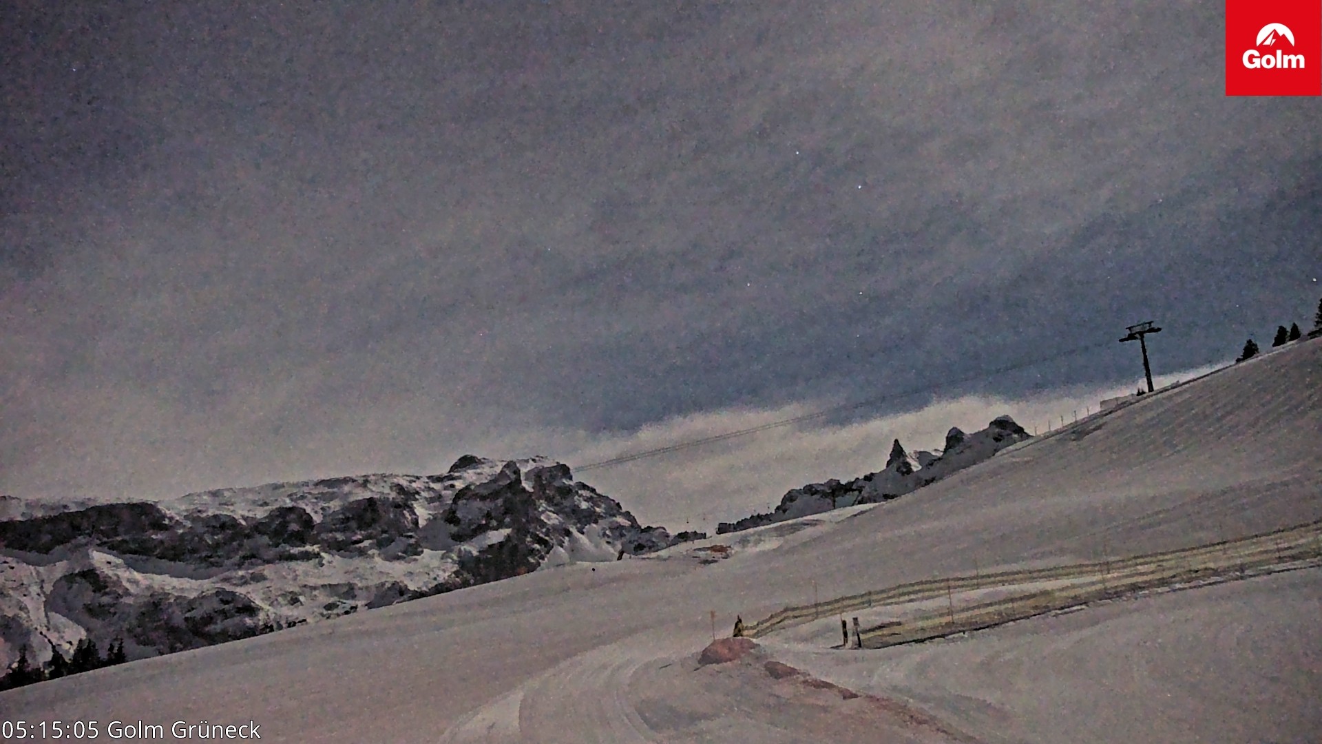 Archiv Foto Webcam Blick vom Golm auf die Tschaggunser Mittagsspitze