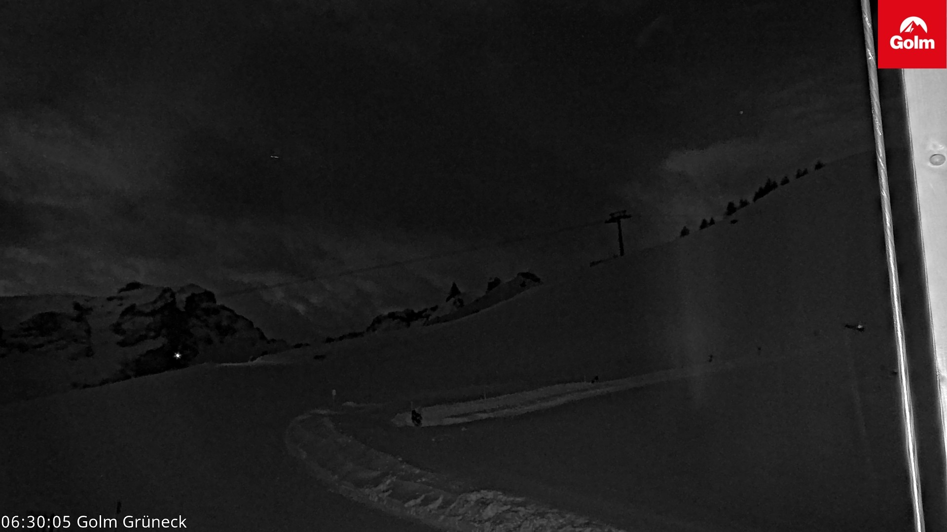 Archiv Foto Webcam Blick vom Golm auf die Tschaggunser Mittagsspitze