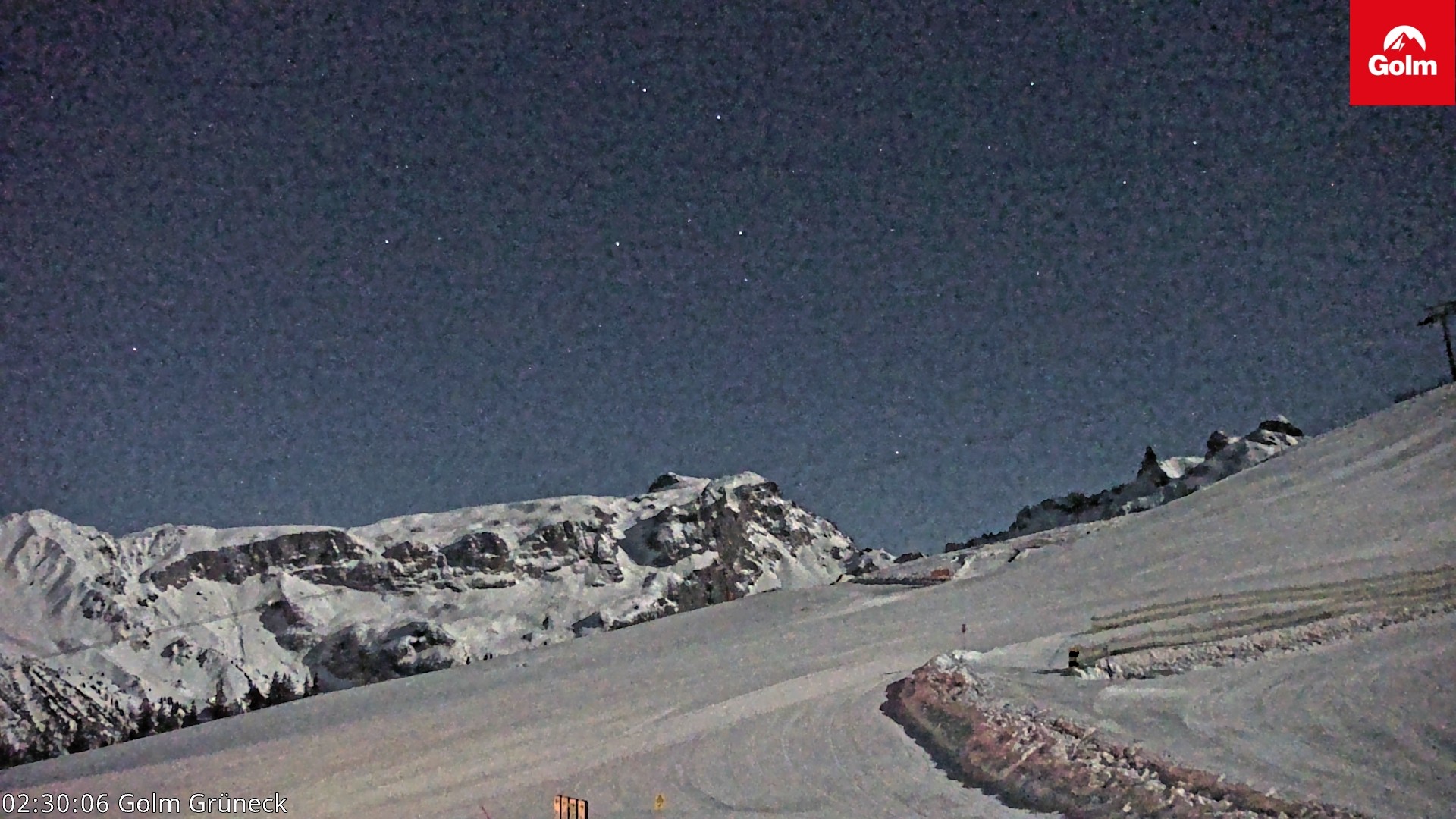 Archiv Foto Webcam Blick vom Golm auf die Tschaggunser Mittagsspitze