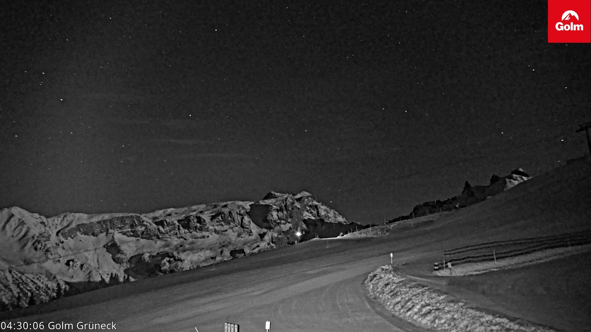 Archiv Foto Webcam Blick vom Golm auf die Tschaggunser Mittagsspitze