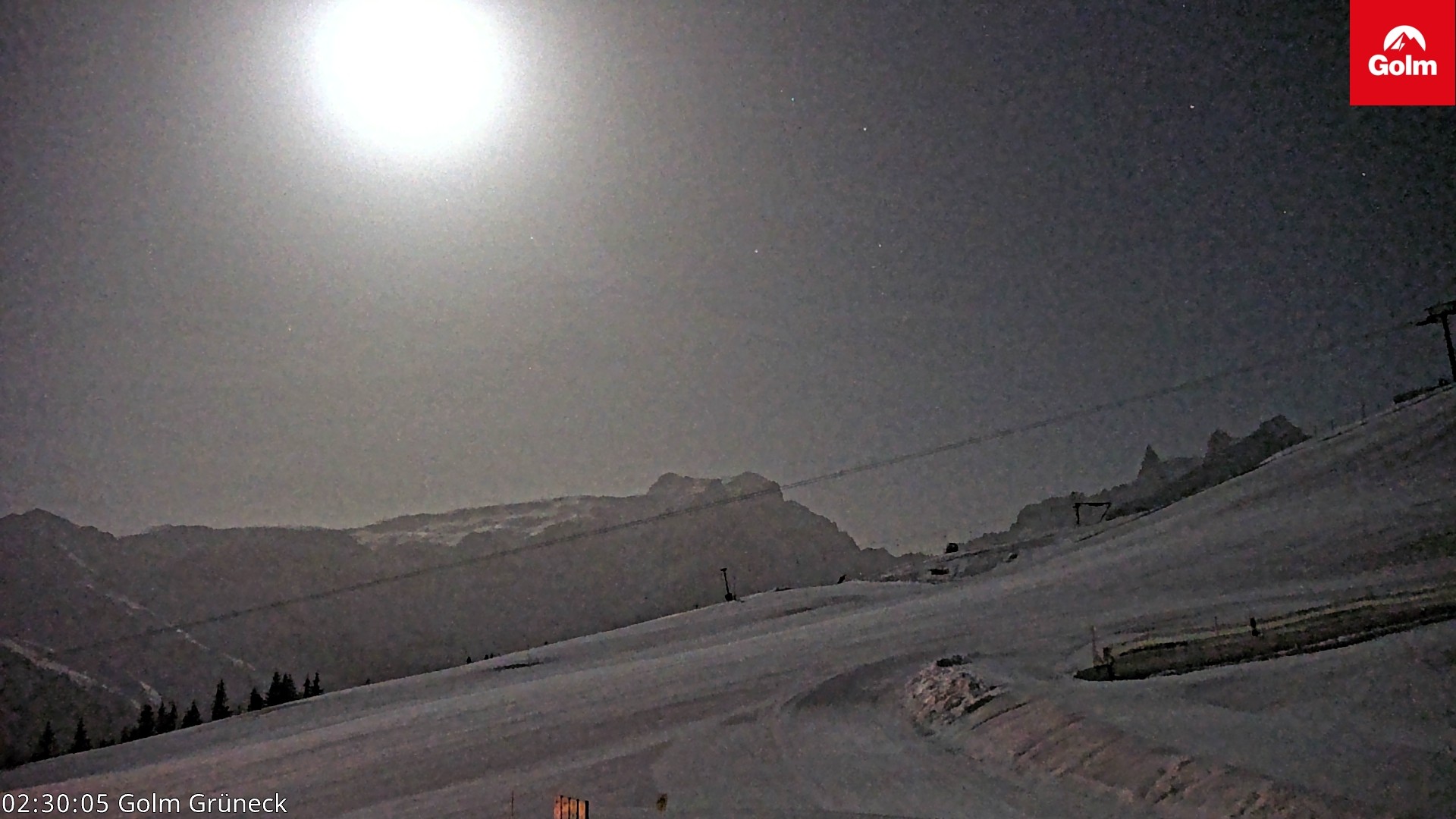 Archiv Foto Webcam Blick vom Golm auf die Tschaggunser Mittagsspitze