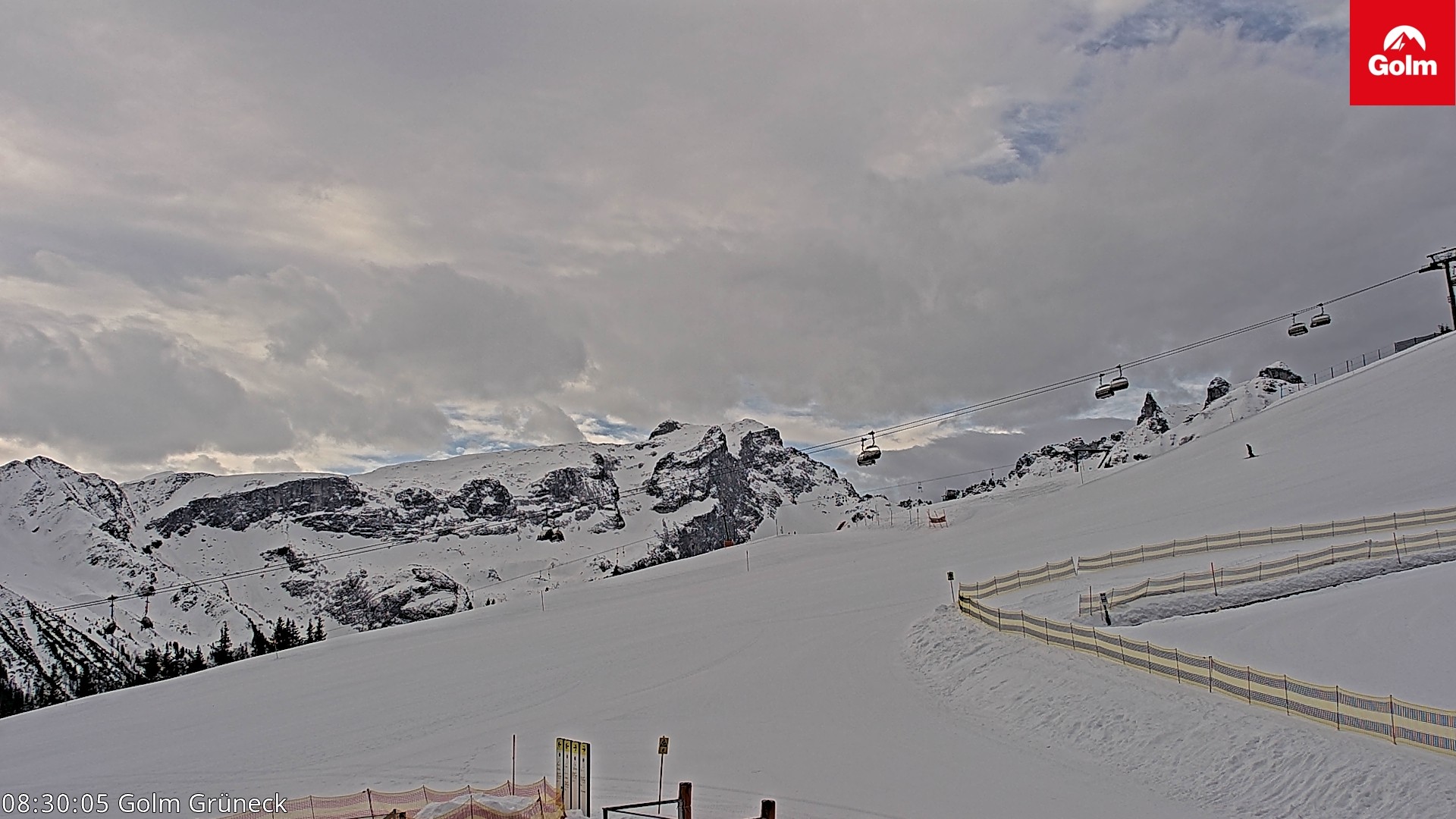 Archived image Webcam View Tschagguns Mittagsspitze from Golm