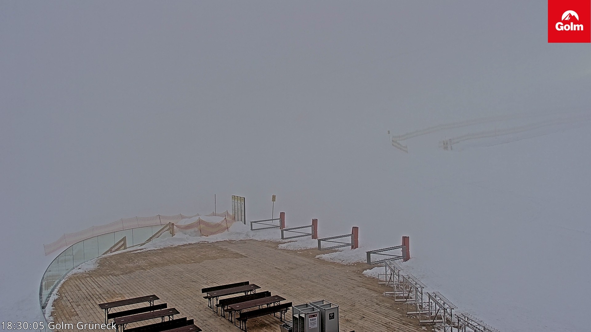 Archiv Foto Webcam Blick vom Golm auf die Tschaggunser Mittagsspitze