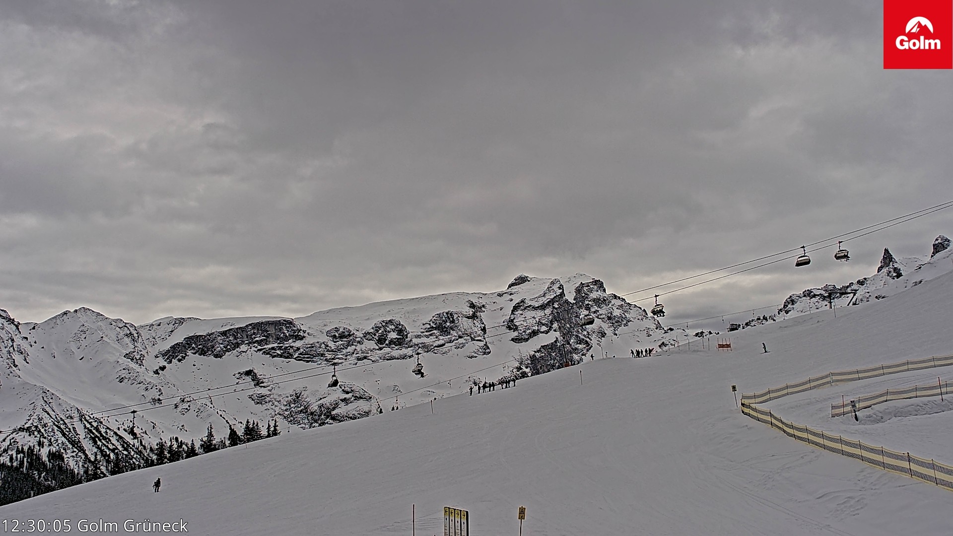 Archiv Foto Webcam Blick vom Golm auf die Tschaggunser Mittagsspitze