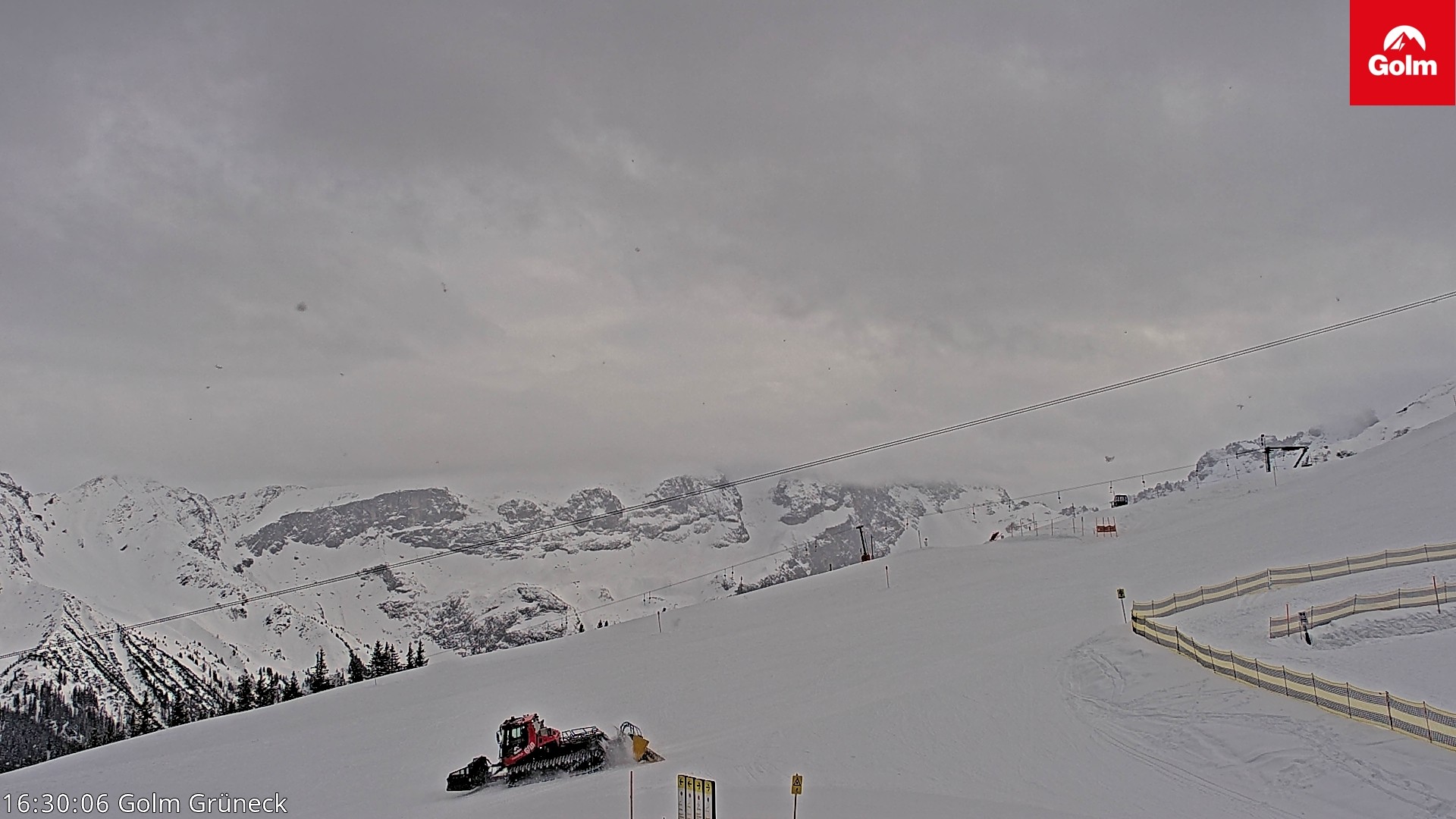 Archiv Foto Webcam Blick vom Golm auf die Tschaggunser Mittagsspitze