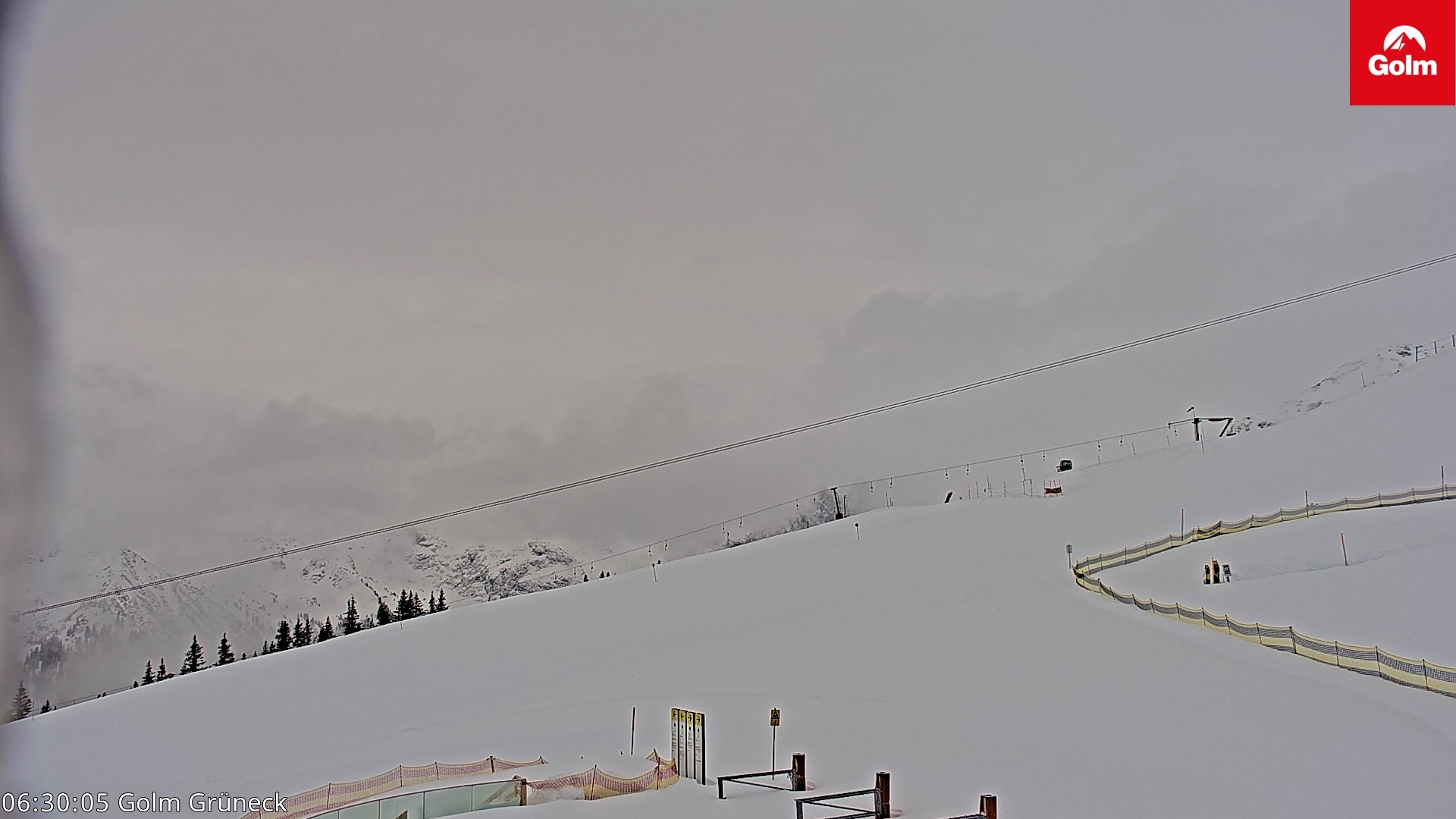 Archiv Foto Webcam Blick vom Golm auf die Tschaggunser Mittagsspitze