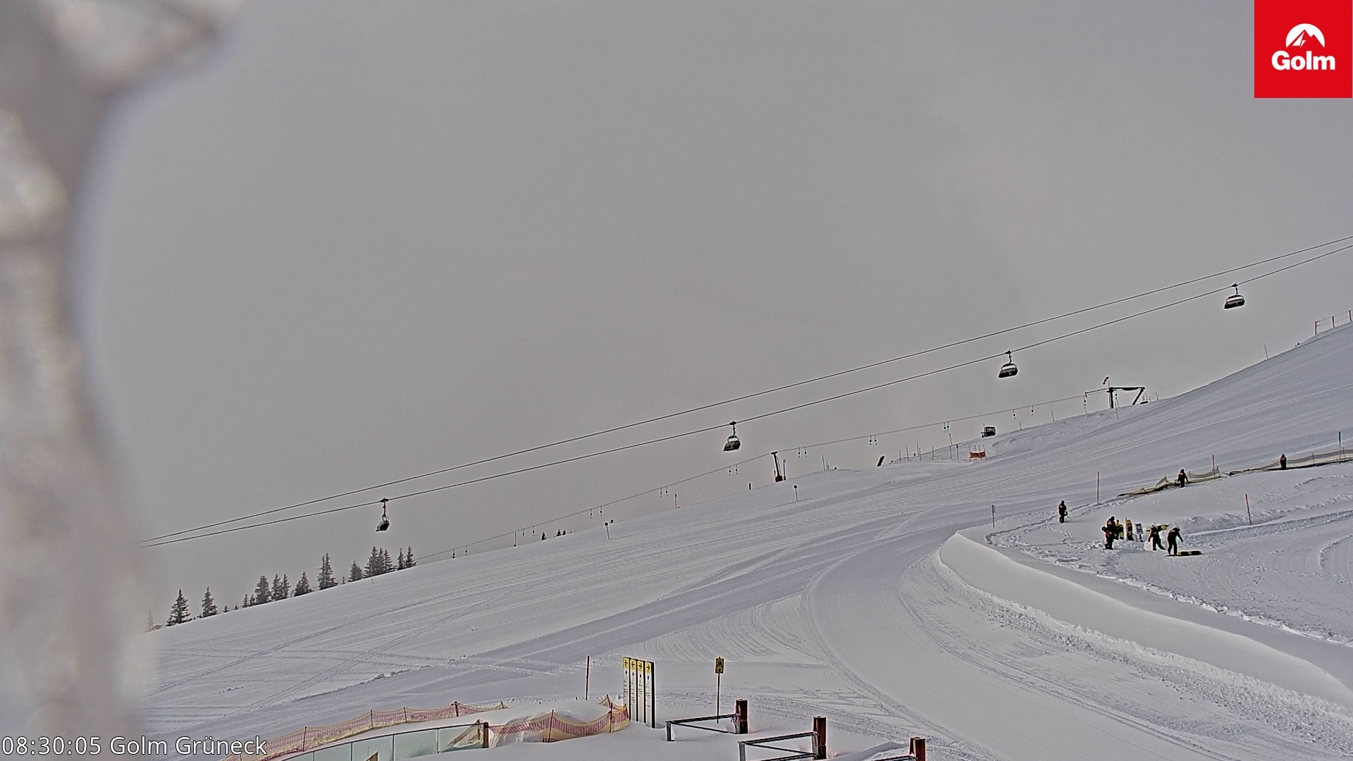 Archiv Foto Webcam Blick vom Golm auf die Tschaggunser Mittagsspitze