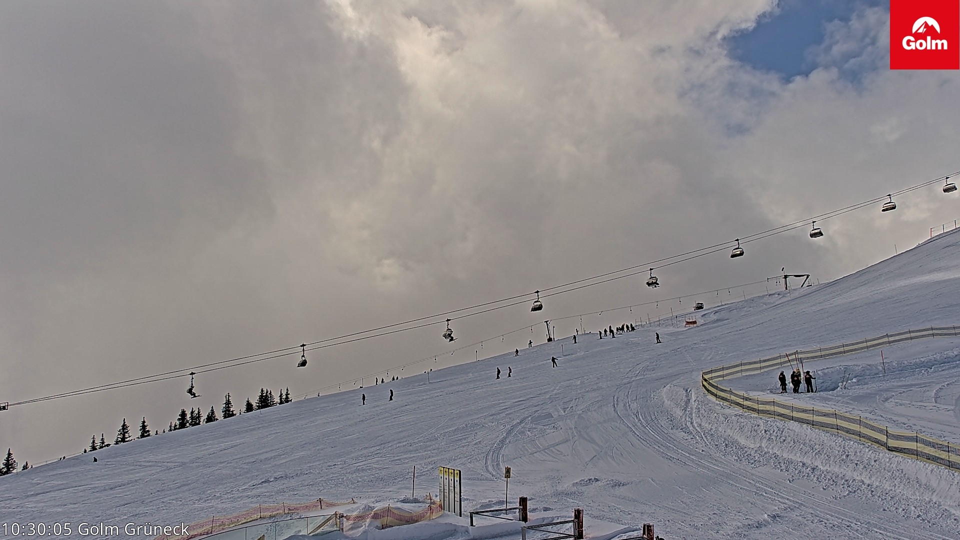 Archiv Foto Webcam Blick vom Golm auf die Tschaggunser Mittagsspitze