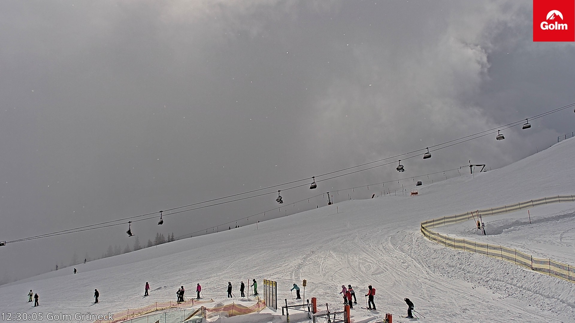 Archiv Foto Webcam Blick vom Golm auf die Tschaggunser Mittagsspitze