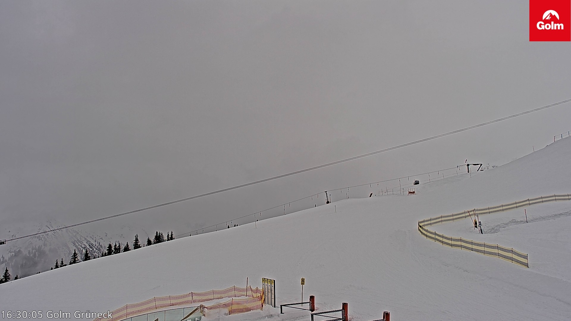Archiv Foto Webcam Blick vom Golm auf die Tschaggunser Mittagsspitze
