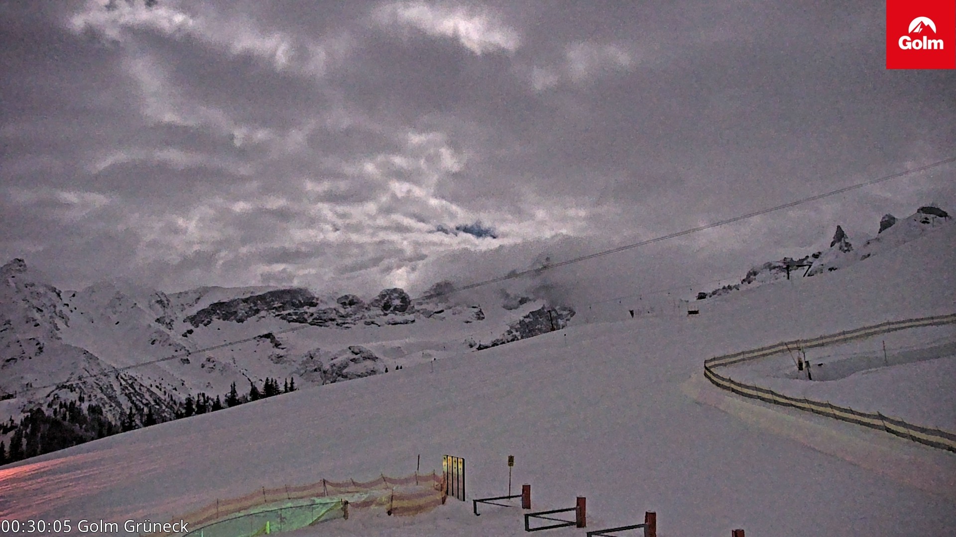 Archiv Foto Webcam Blick vom Golm auf die Tschaggunser Mittagsspitze