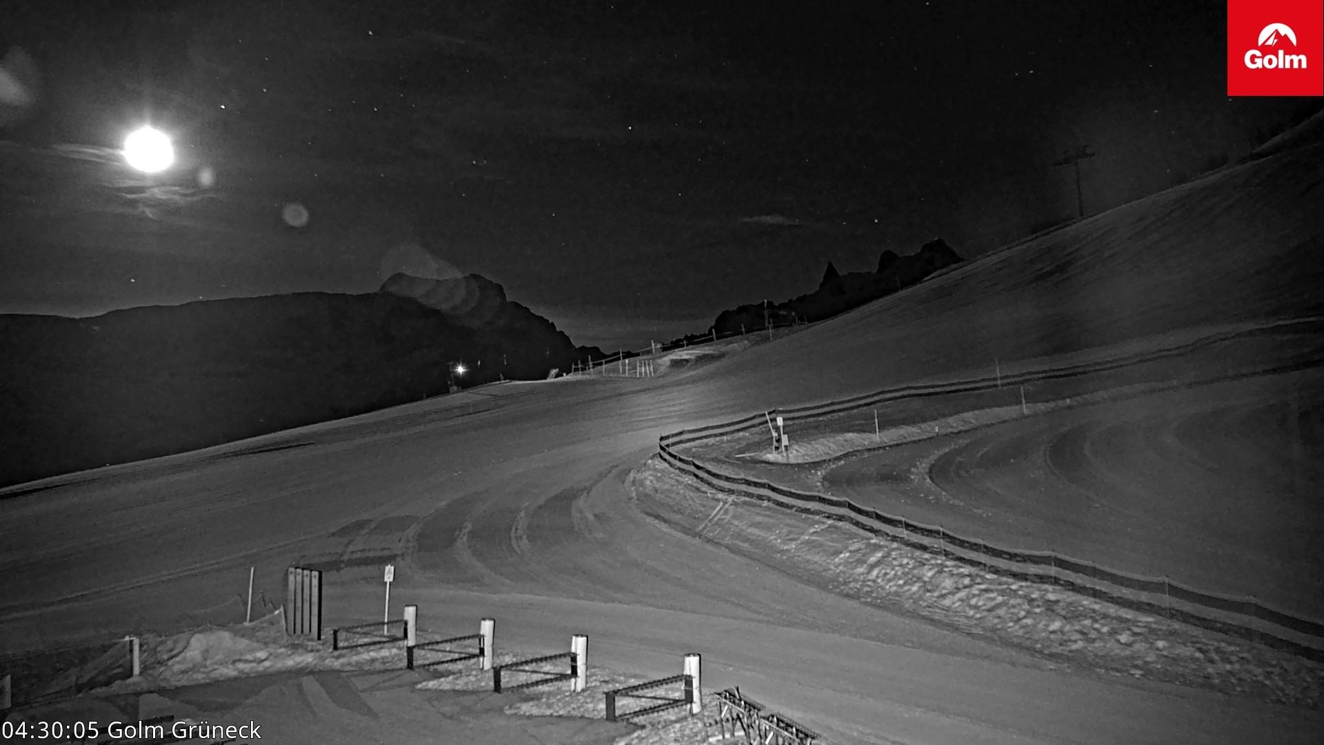 Archiv Foto Webcam Blick vom Golm auf die Tschaggunser Mittagsspitze