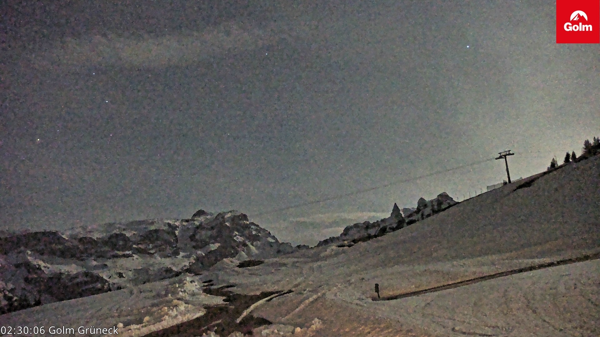 Archiv Foto Webcam Blick vom Golm auf die Tschaggunser Mittagsspitze