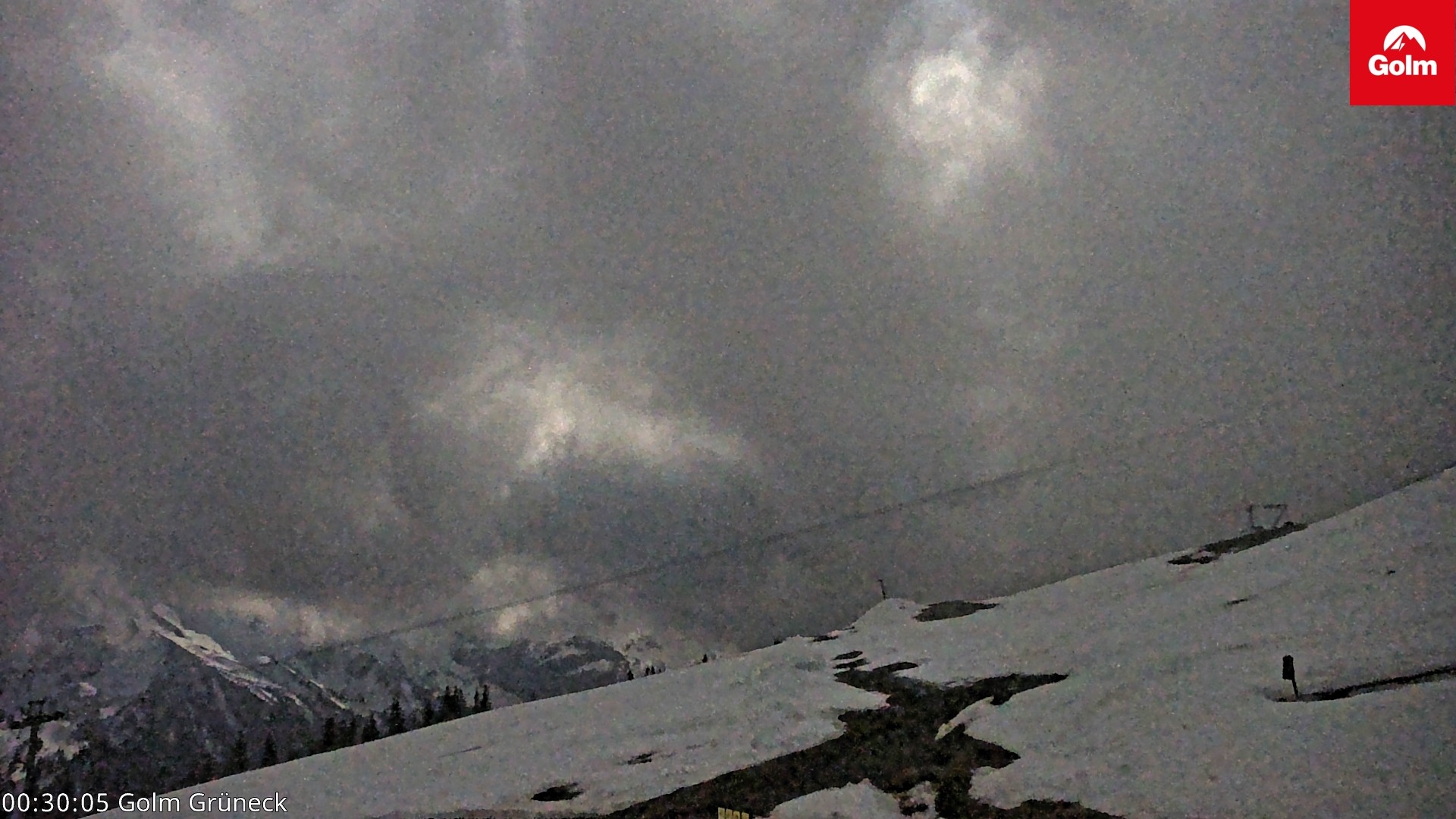 Archiv Foto Webcam Blick vom Golm auf die Tschaggunser Mittagsspitze