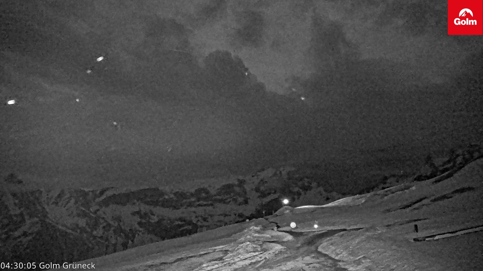 Archiv Foto Webcam Blick vom Golm auf die Tschaggunser Mittagsspitze
