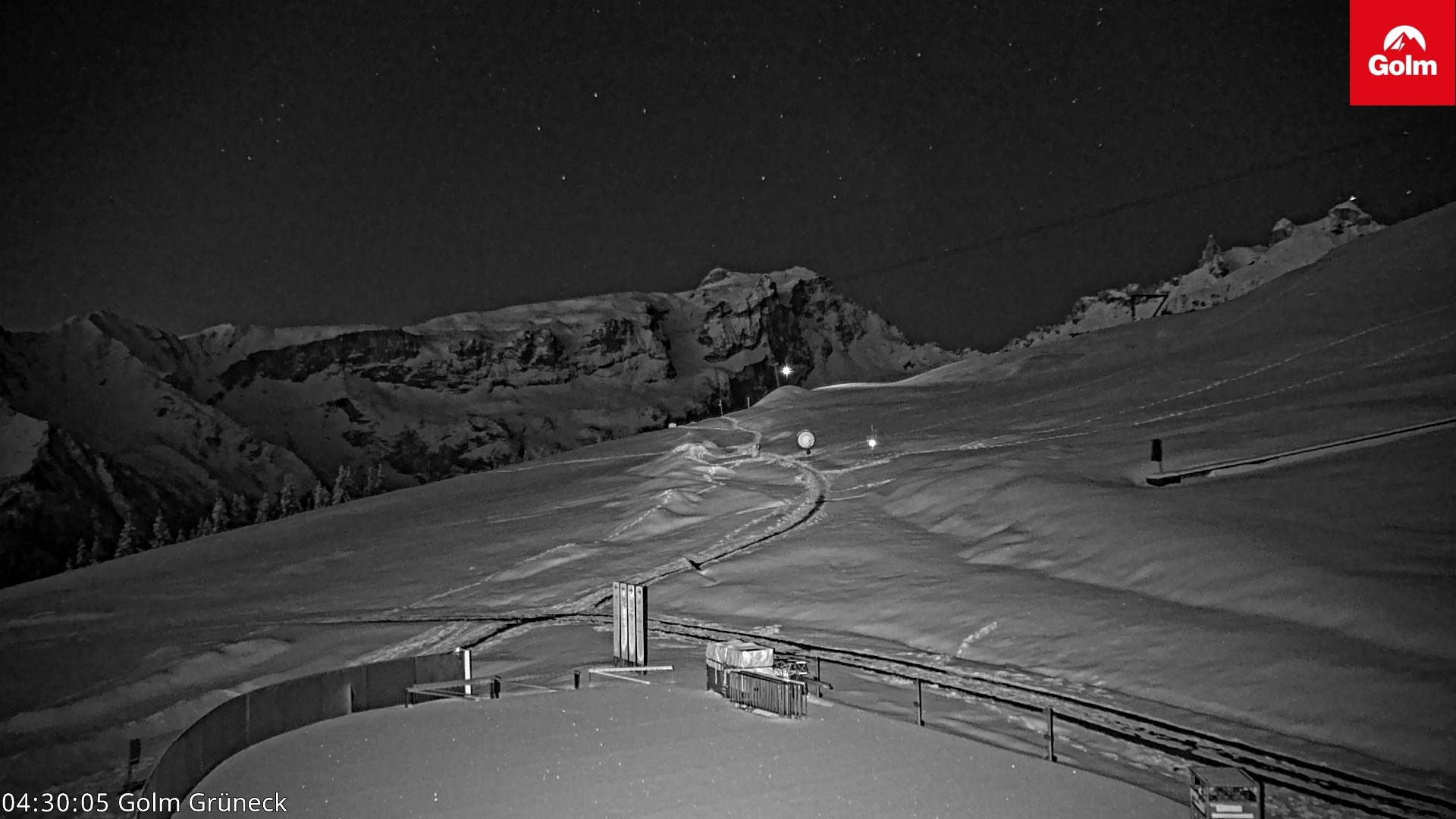 Archived image Webcam View Tschagguns Mittagsspitze from Golm