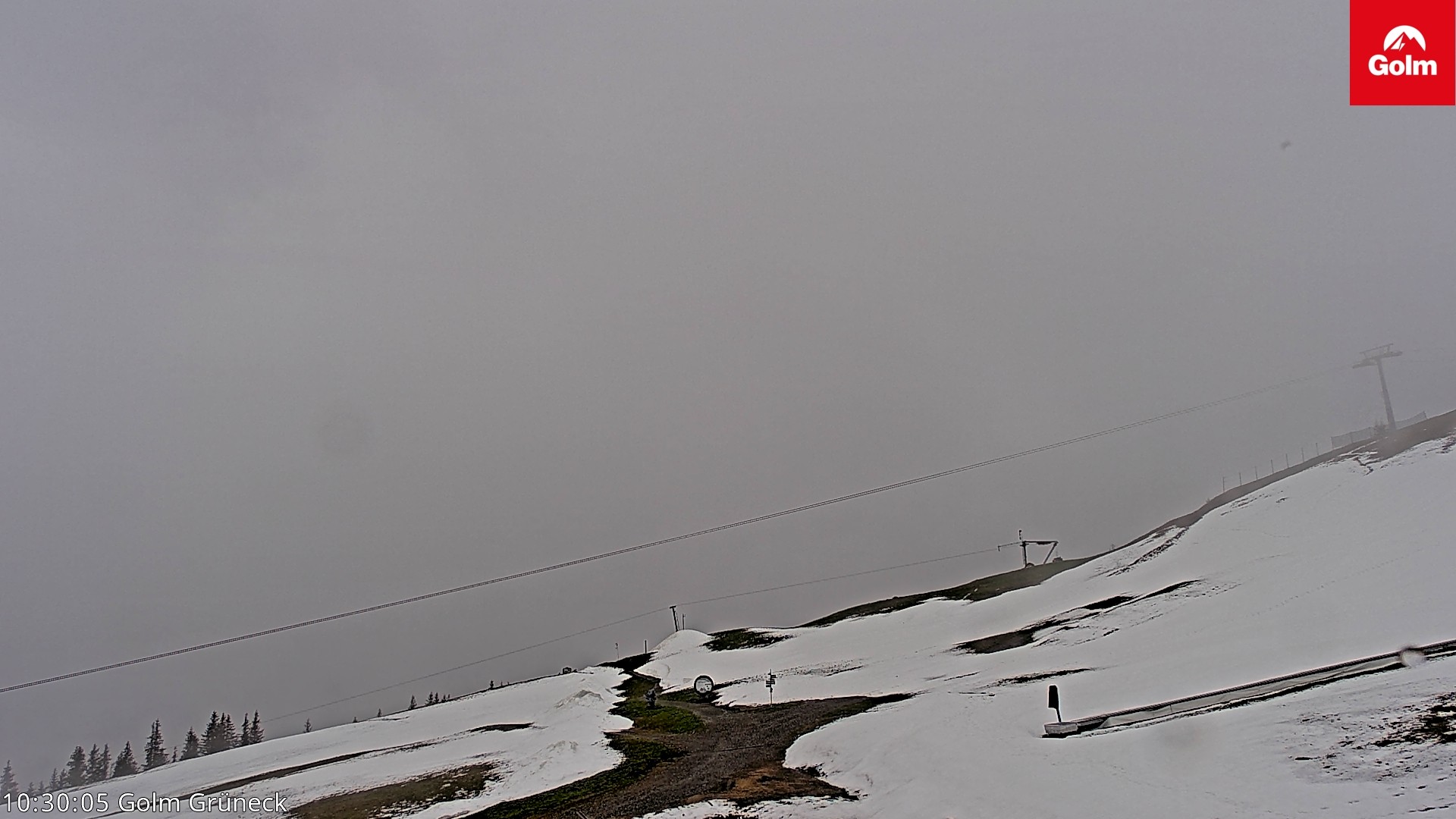 Archiv Foto Webcam Blick vom Golm auf die Tschaggunser Mittagsspitze